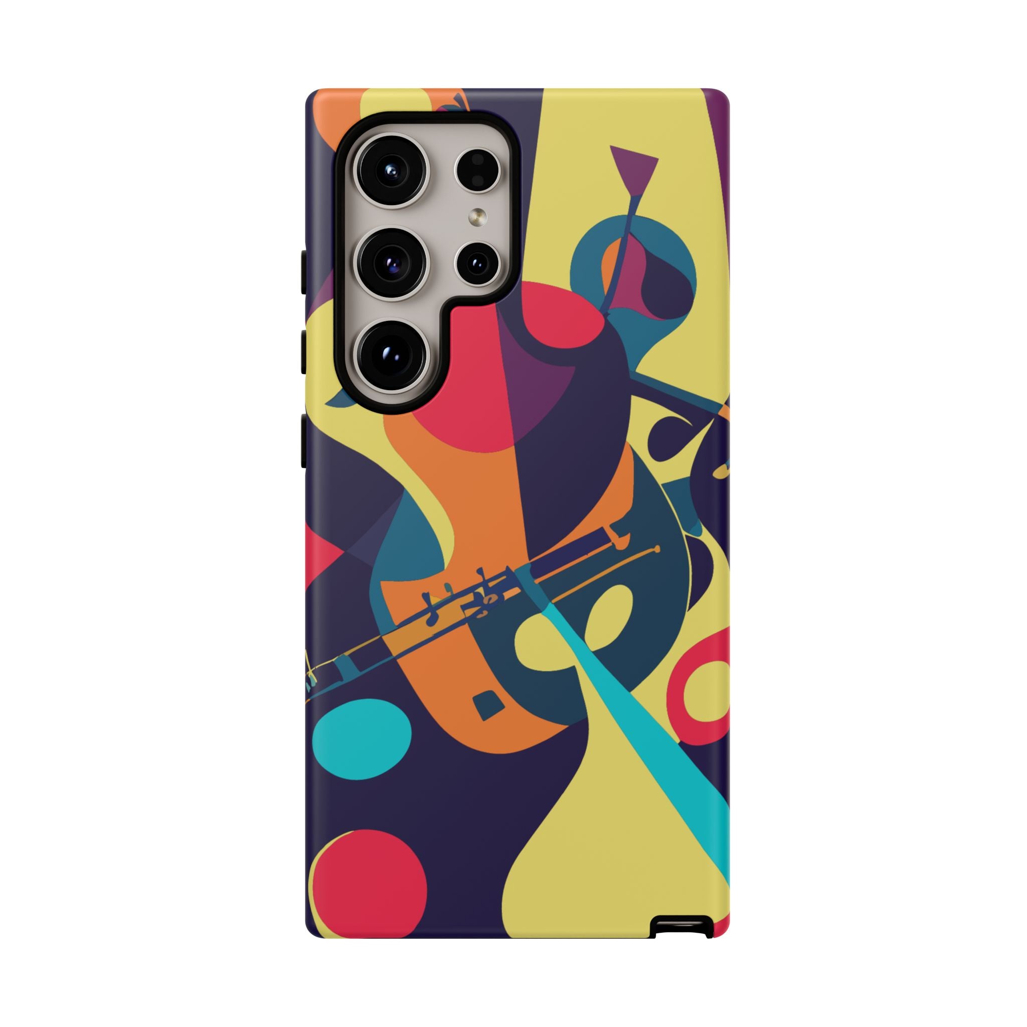 Vibrant Guitar Phone Case - Tough Cases for Music Lovers, Colorful Phone Cover, Gifts for Musicians, Artistic Mobile Accessories, [...]