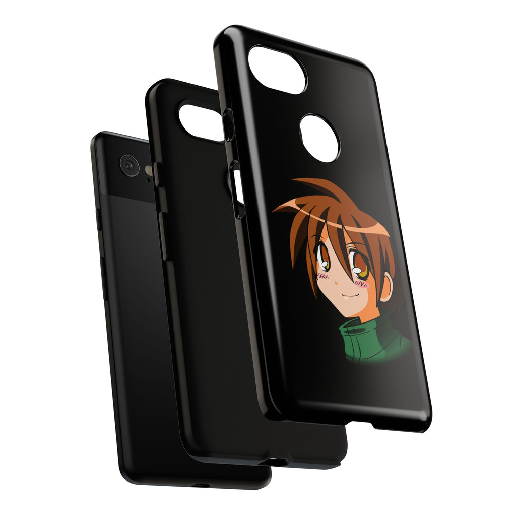 Anime Character Phone Case, Cute Phone Cover, Tough Cases for Teens, Customizable Gift, Geeky Accessories