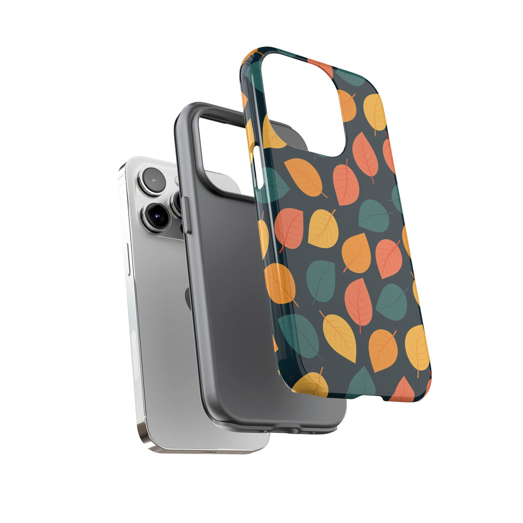Autumn Leaves Phone Case - Protective Cell Phone Cover, Fall Aesthetic, Nature Lover Gift, Seasonal Accessories, Eco-Friendly Case