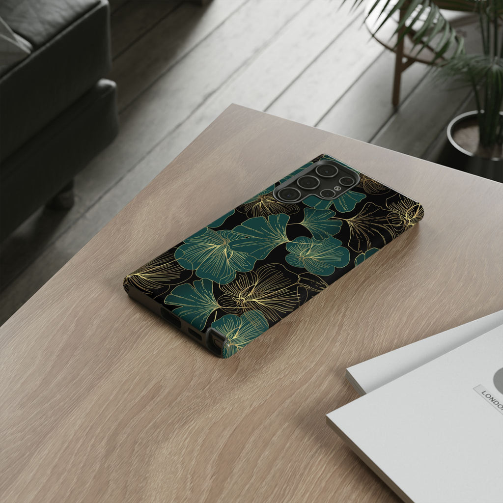 Floral Phone Case - Tough Cases, Protective Cover, Stylish Accessory, Gift for Her, Nature-Inspired Design
