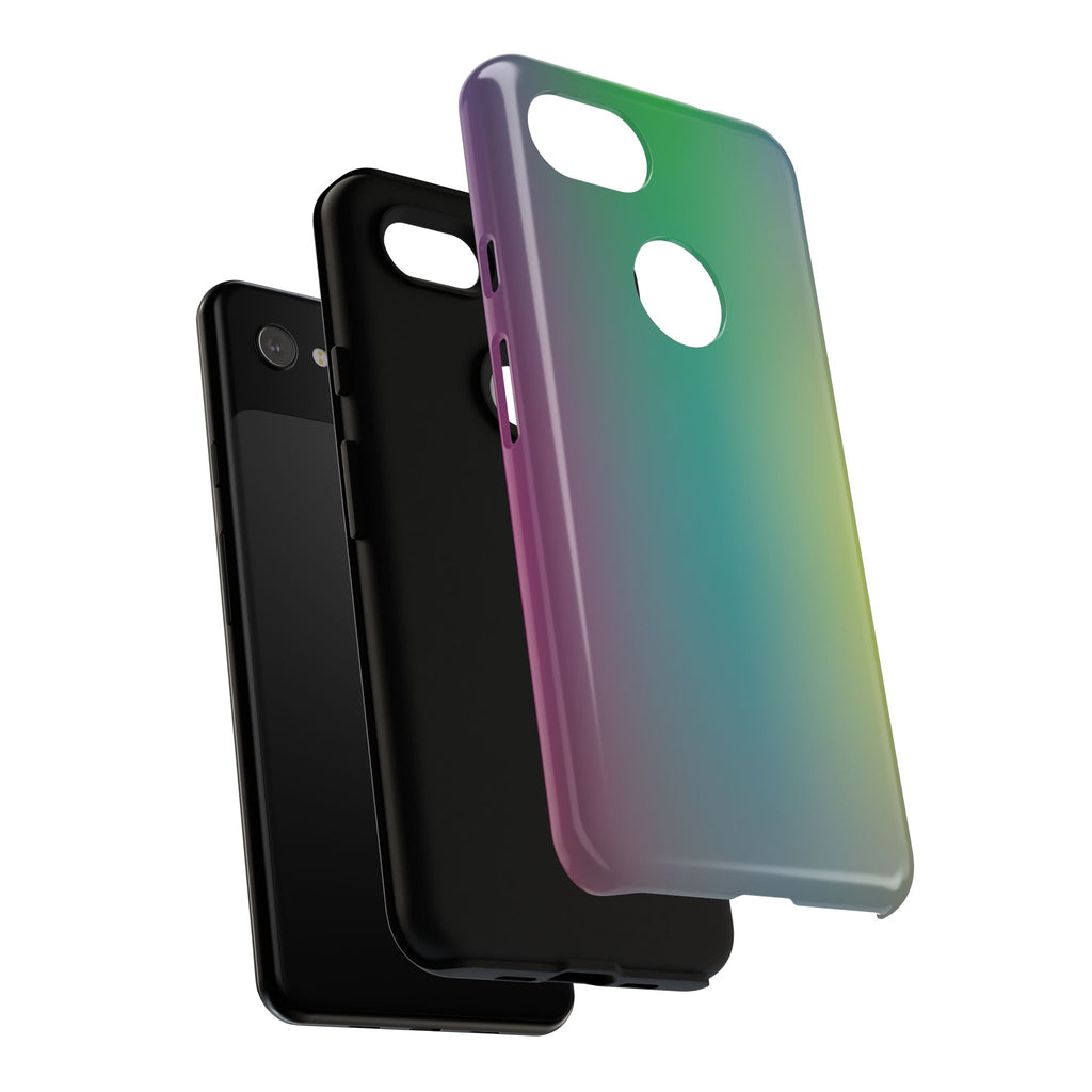 Gradient Phone Case, Tough Cases, Stylish Phone Protector, Unique Phone Cover, Gift for Tech Lovers, Colorful Phone Accessory