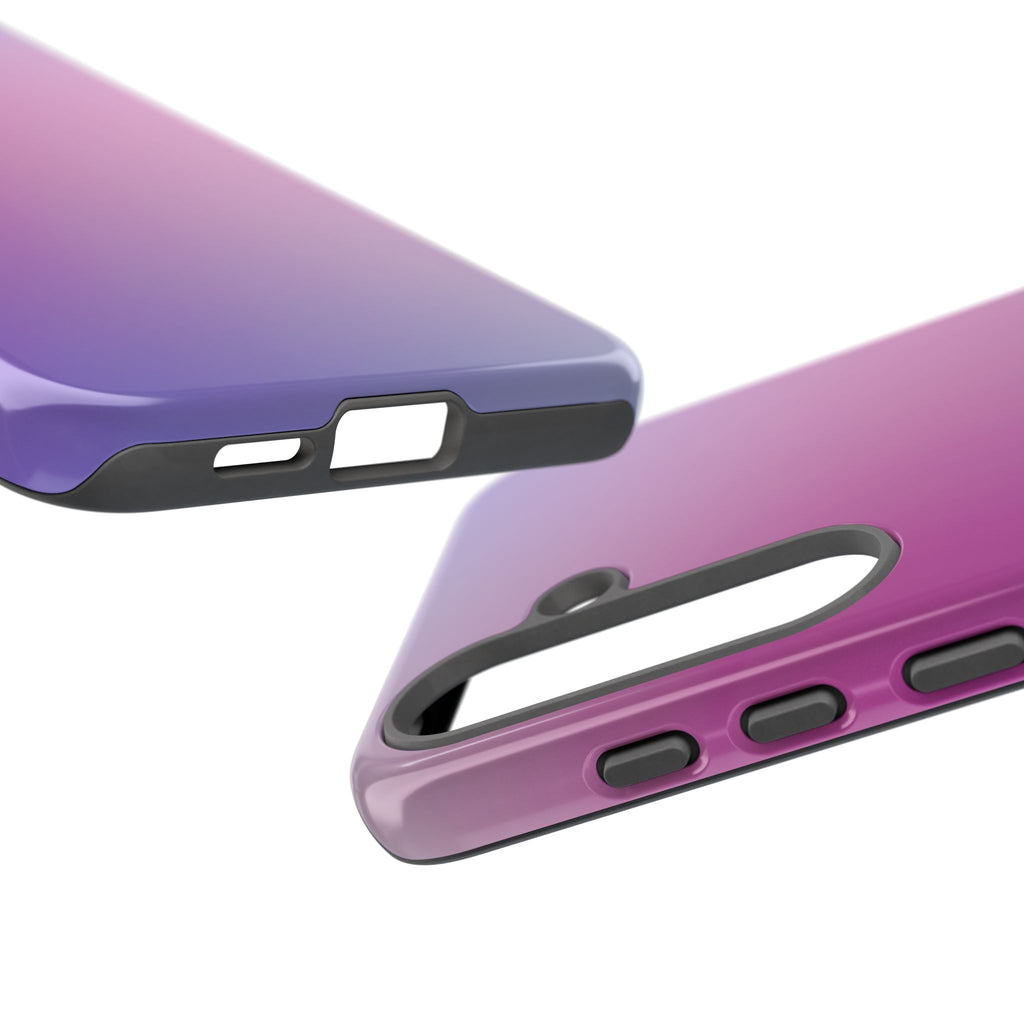Stylish Phone Case, Tough Phone Cover, Gradient Phone Protector, Customizable Phone Shell, Durable Phone Accessory
