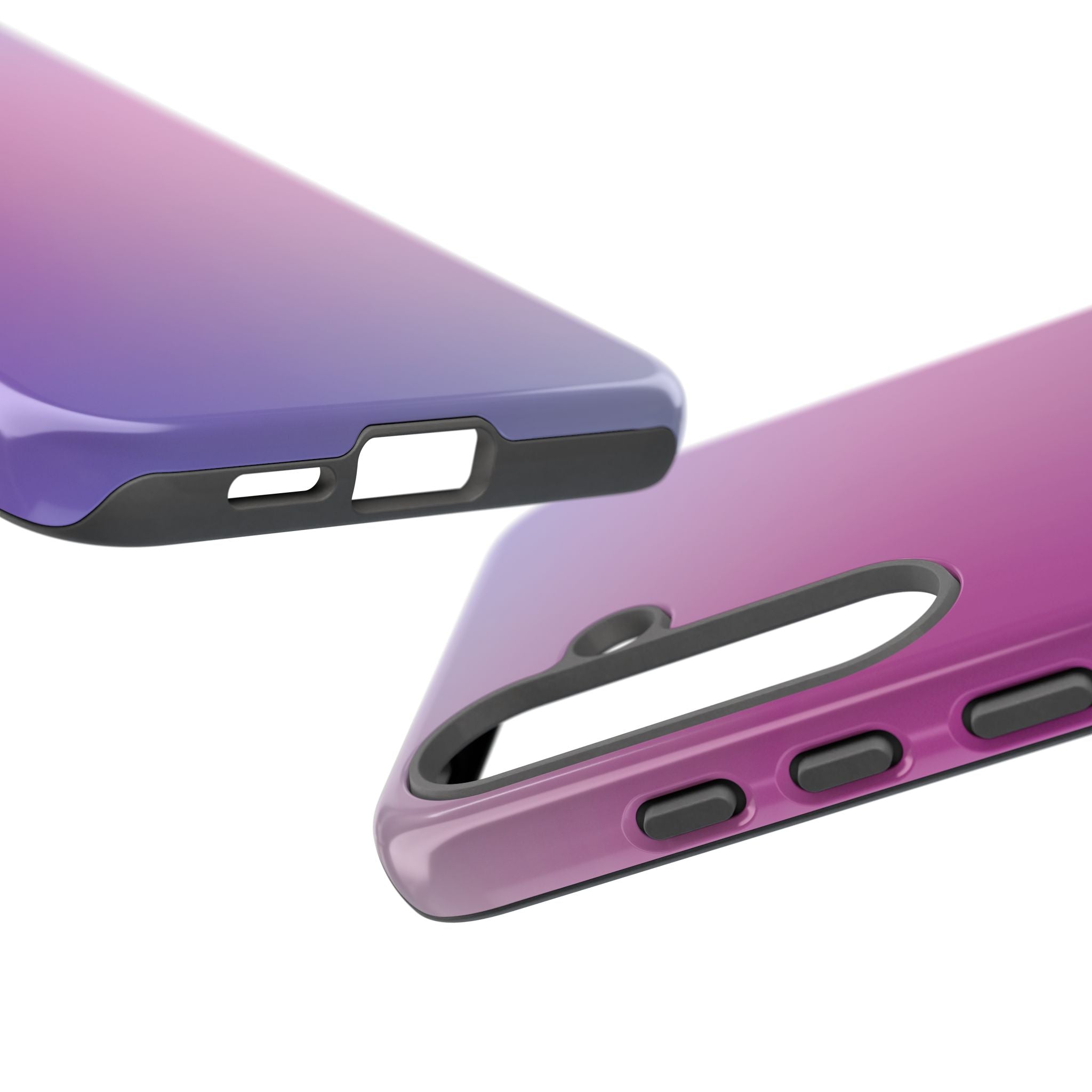 Stylish Phone Case, Tough Phone Cover, Gradient Phone Protector, Customizable Phone Shell, Durable Phone Accessory