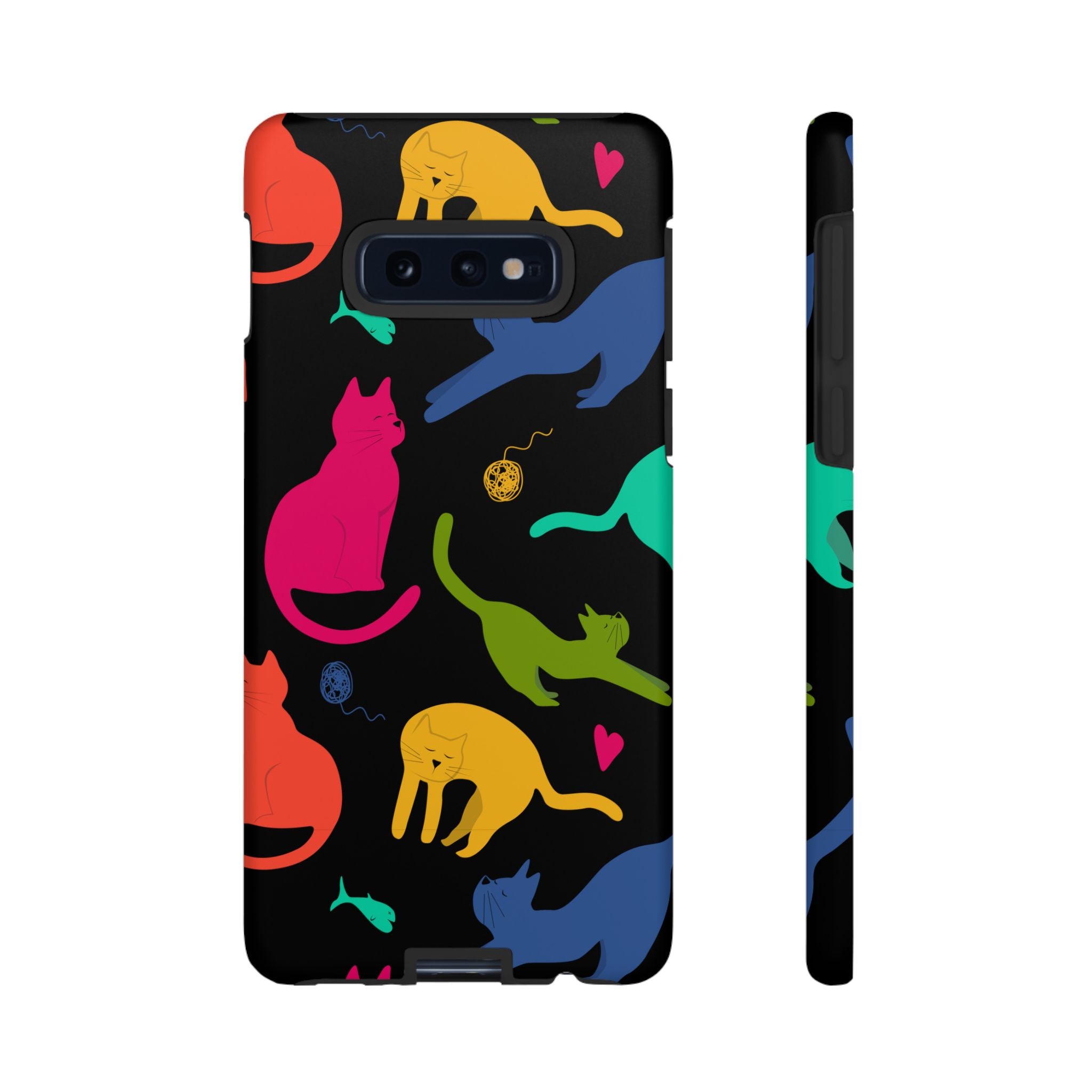 Colorful Cat Phone Case - Fun Pet Lover Accessory, Paw-some Gift for Cat Owners, Colorful Protective Cover, Cute Animal Phone [...]