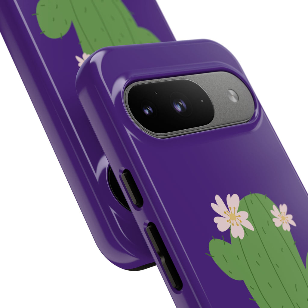 Cactus Phone Case, Tough Cases, Cute Floral, Trending Design, Unique Gift, Phone Accessories, Summer Vibe, Nature Lover