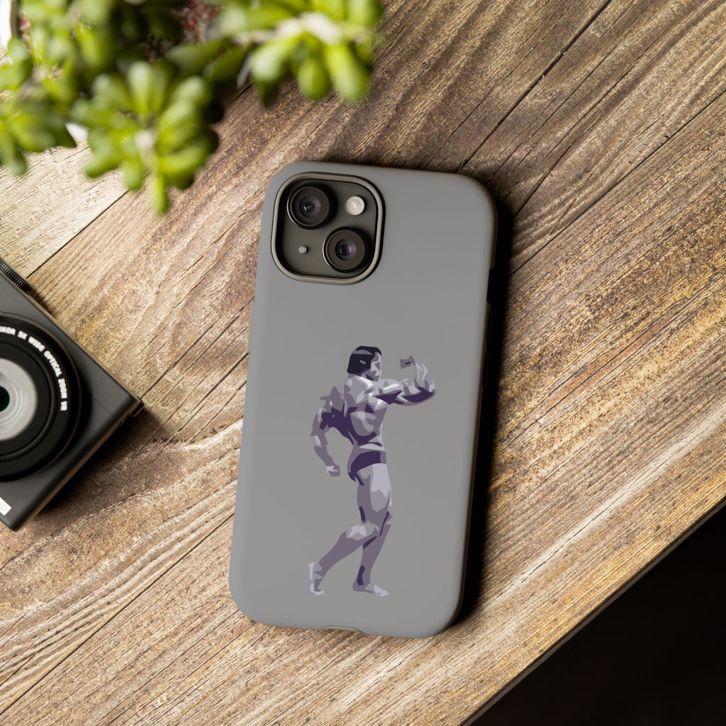 Muscle Man Phone Case - Tough Cases, Martial Arts Gift, Gym Lover Accessories, Inspirational Phone Cover, Unique Tech Gift