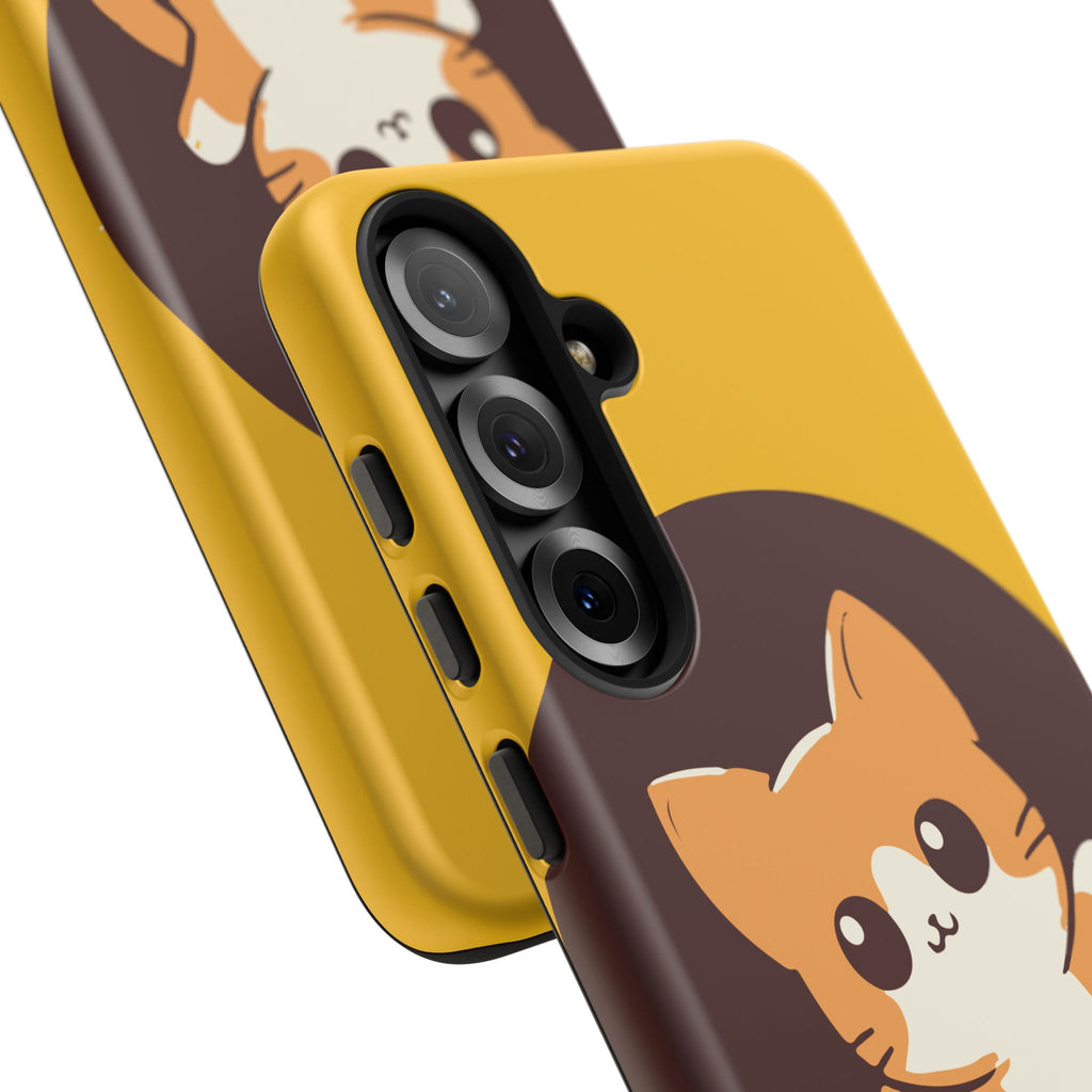 Cute Cat Phone Case | Tough Cases for Cat Lovers, Animal Design, Fun Gift, Unique Case, Durable Protection