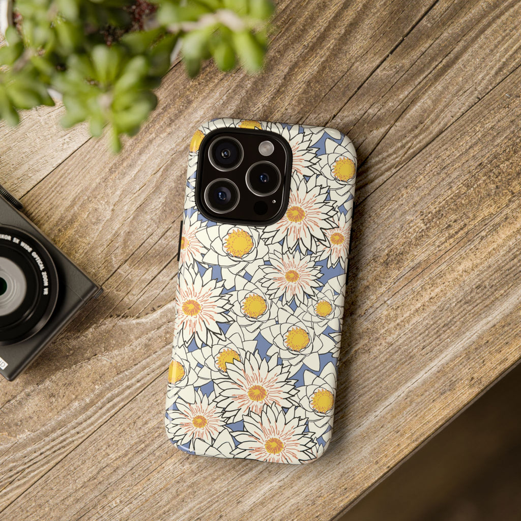 Stylish Phone Case, Floral Protective Cover, Gift for Nature Lovers, Trendy Tech Accessory, Customizable Phone Case