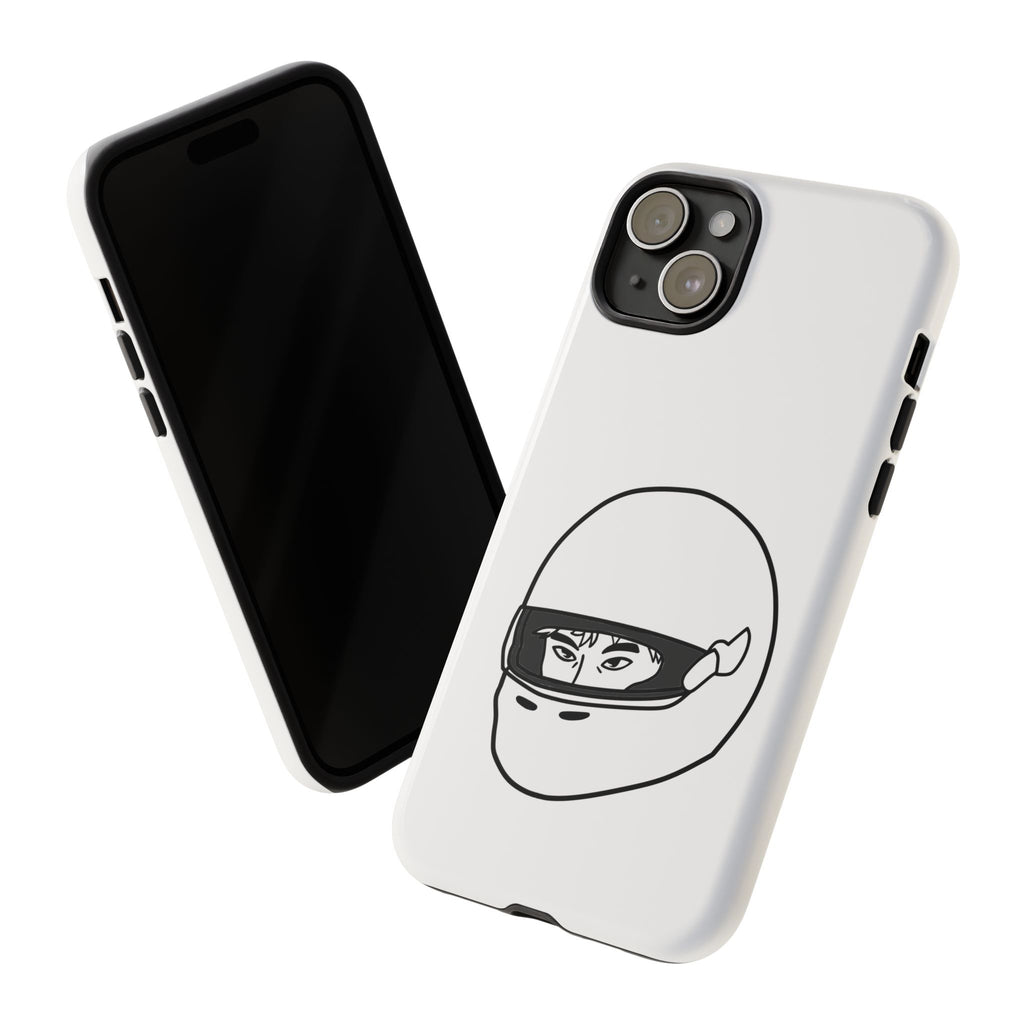 Stylish Phone Case with Racing Helmet Design | Tough Cases | Unique Gift, Motorcycle Enthusiast, Race Lover, Custom Accessory, Everyday Use