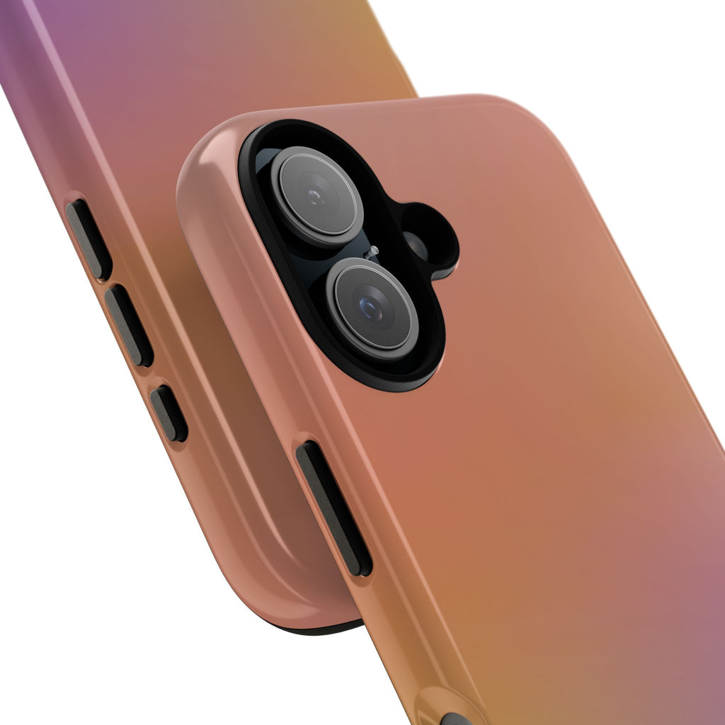 Colorful Gradient Phone Case, Tough Cases for iPhone, Customizable Phone Cover, Trendy Tech Accessory, Gift for Tech Lovers