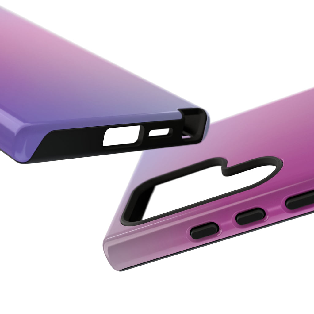 Stylish Phone Case, Tough Phone Cover, Gradient Phone Protector, Customizable Phone Shell, Durable Phone Accessory