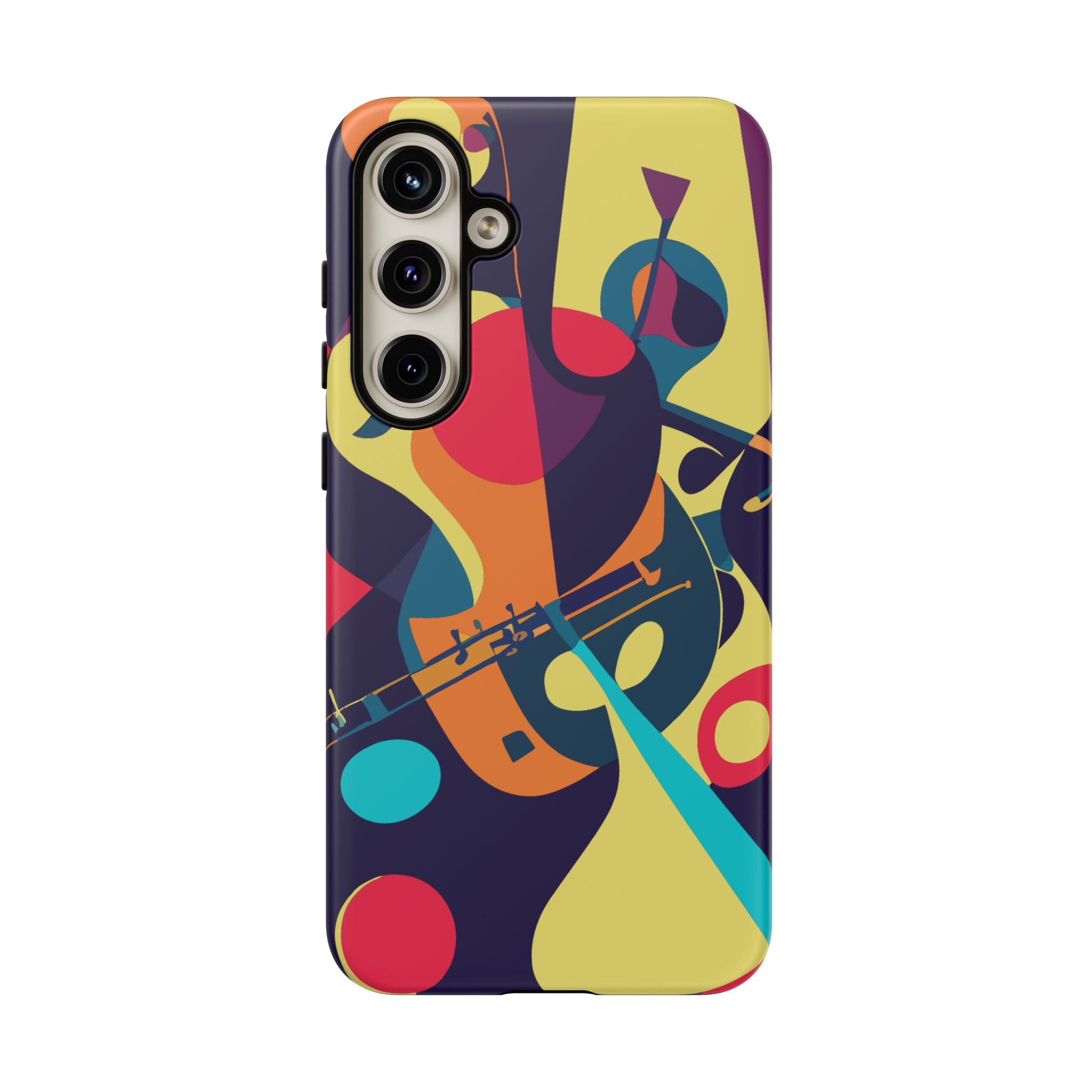 Vibrant Guitar Phone Case - Tough Cases for Music Lovers, Colorful Phone Cover, Gifts for Musicians, Artistic Mobile Accessories, [...]