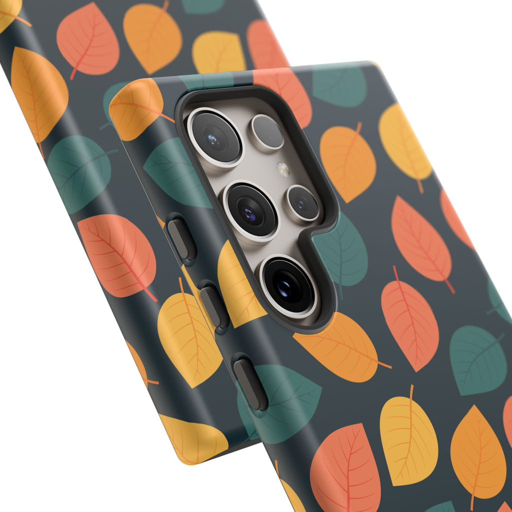 Autumn Leaves Phone Case - Protective Cell Phone Cover, Fall Aesthetic, Nature Lover Gift, Seasonal Accessories, Eco-Friendly Case