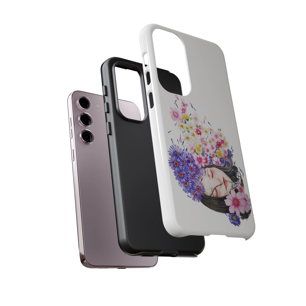 Floral Phone Case | Tough Cases | Cute Floral Design, Gift for Her, Spring Accessory, Mother's Day Gift, Stylish Protection