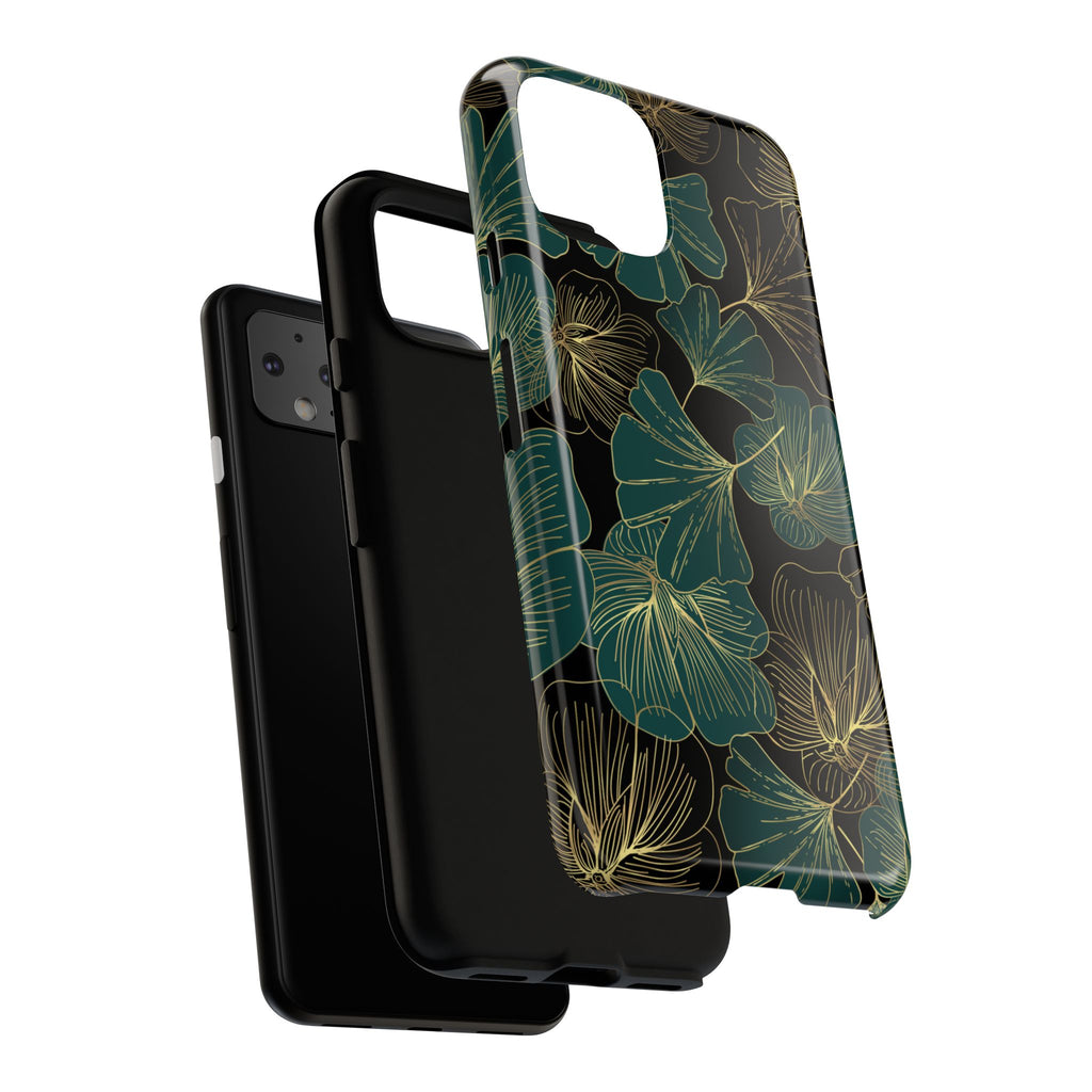 Floral Phone Case - Tough Cases, Protective Cover, Stylish Accessory, Gift for Her, Nature-Inspired Design