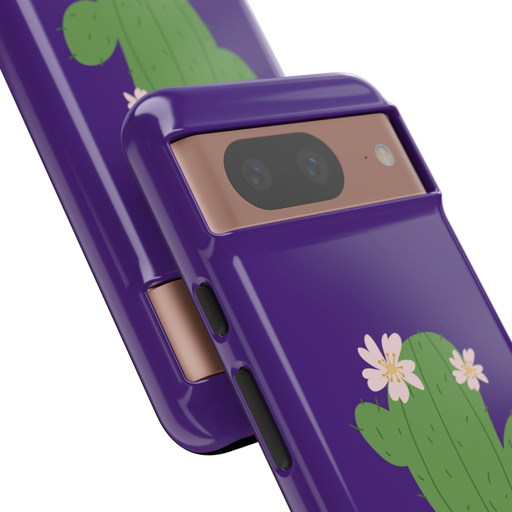 Cactus Phone Case, Tough Cases, Cute Floral, Trending Design, Unique Gift, Phone Accessories, Summer Vibe, Nature Lover