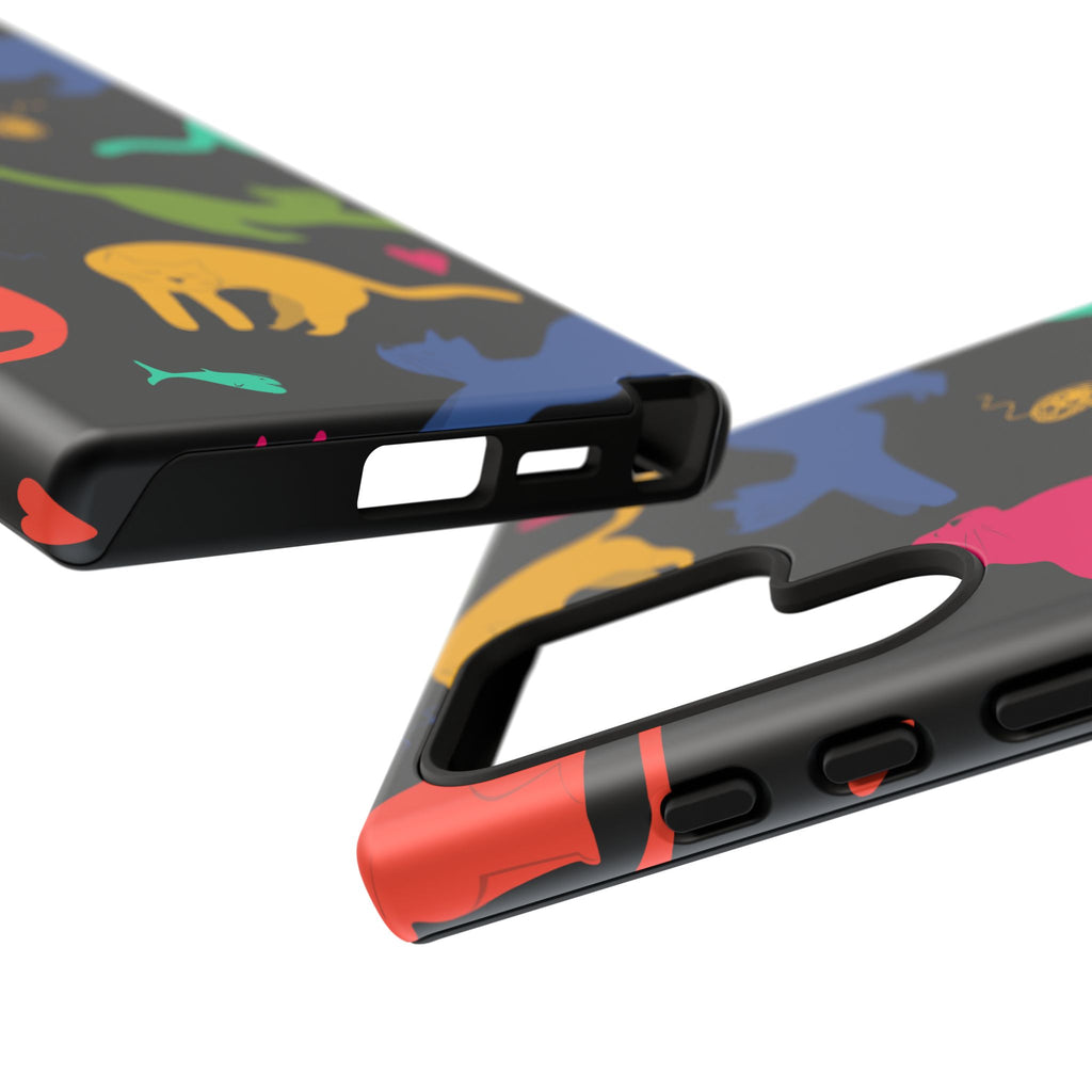 Colorful Cat Phone Case - Fun Pet Lover Accessory, Paw-some Gift for Cat Owners, Colorful Protective Cover, Cute Animal Phone [...]