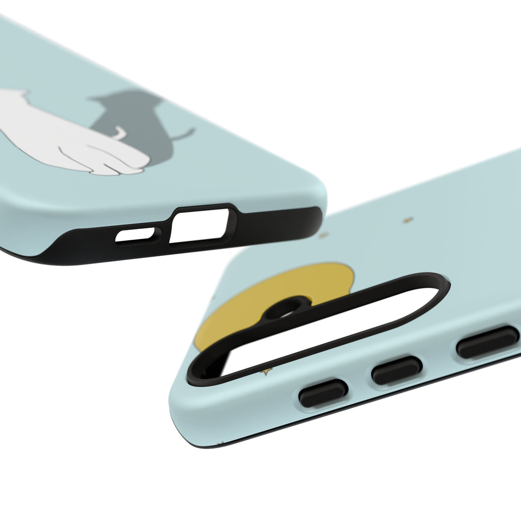Cute Cat Phone Case, Tough Phone Cover, Pet Lover Gift, Unique Case, Animal Decor, Birthday Gift