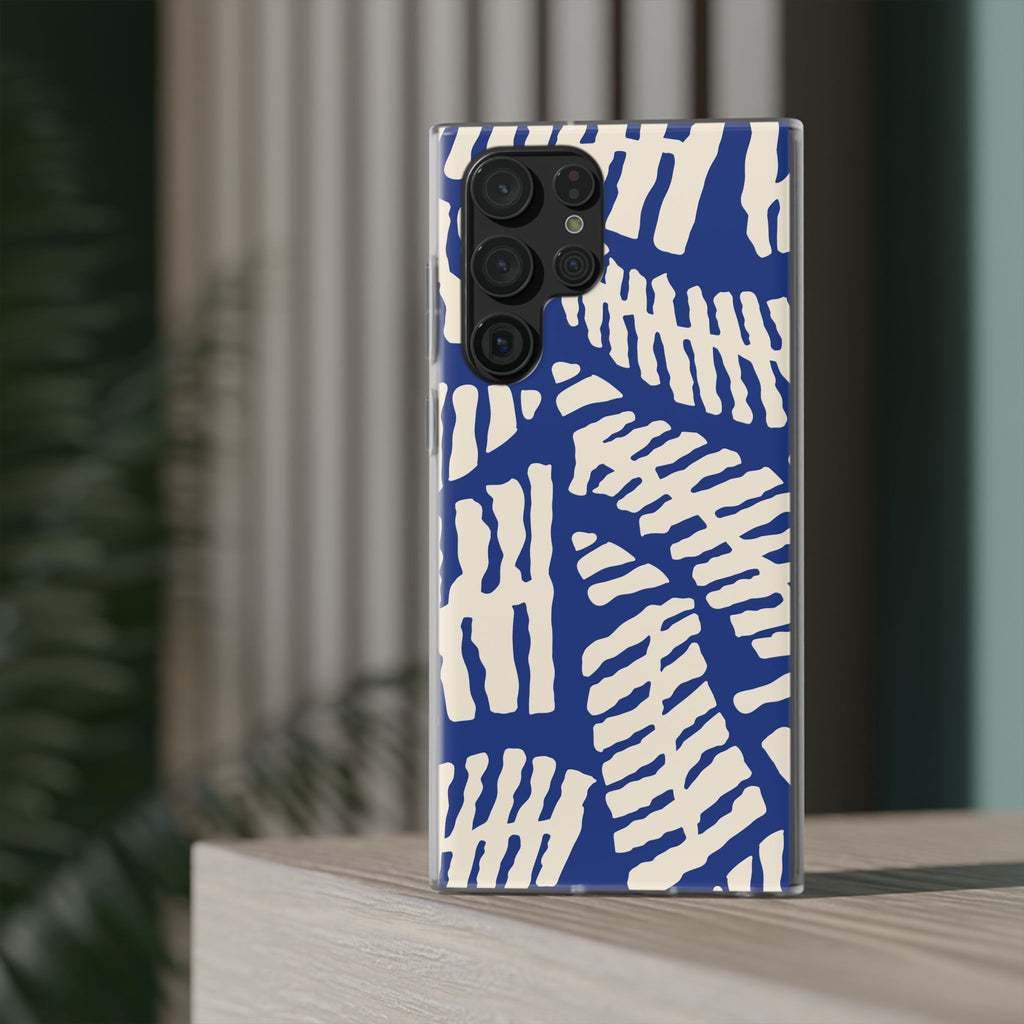 Stylish Flexi Cases for Smartphones, Artistic Phone Cover, Modern Design, Unique Gift for Her, Trendy Accessories