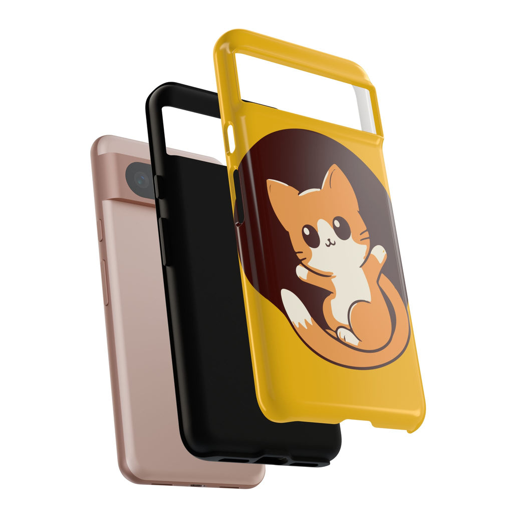 Cute Cat Phone Case | Tough Cases for Cat Lovers, Animal Design, Fun Gift, Unique Case, Durable Protection