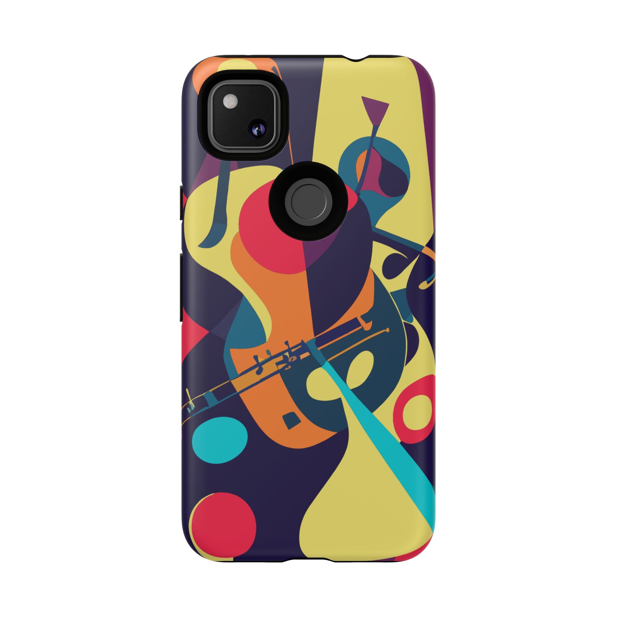 Vibrant Guitar Phone Case - Tough Cases for Music Lovers, Colorful Phone Cover, Gifts for Musicians, Artistic Mobile Accessories, [...]