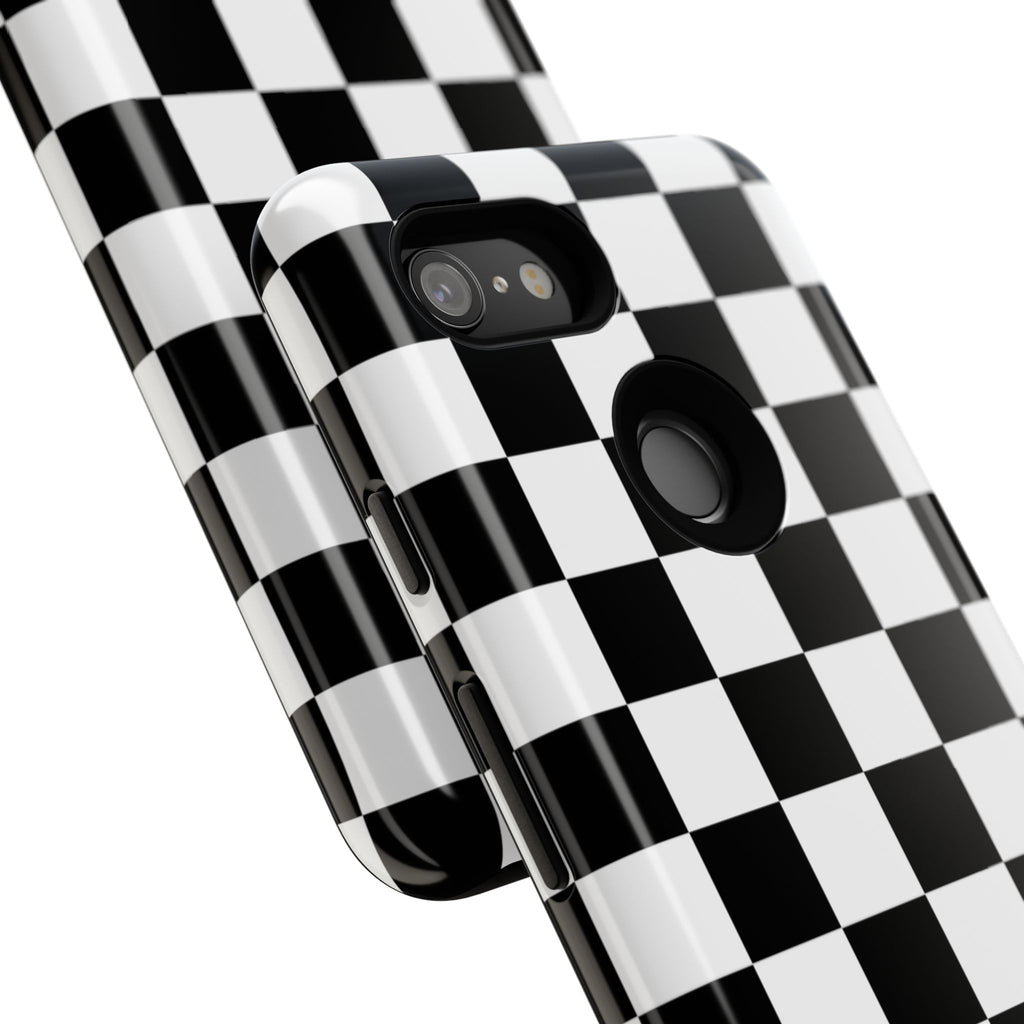 Stylish Checkered Phone Case | Trendy Protective Cover for iPhone, Gift for Teens, Fashion Accessory, Unique Design for All Occasions