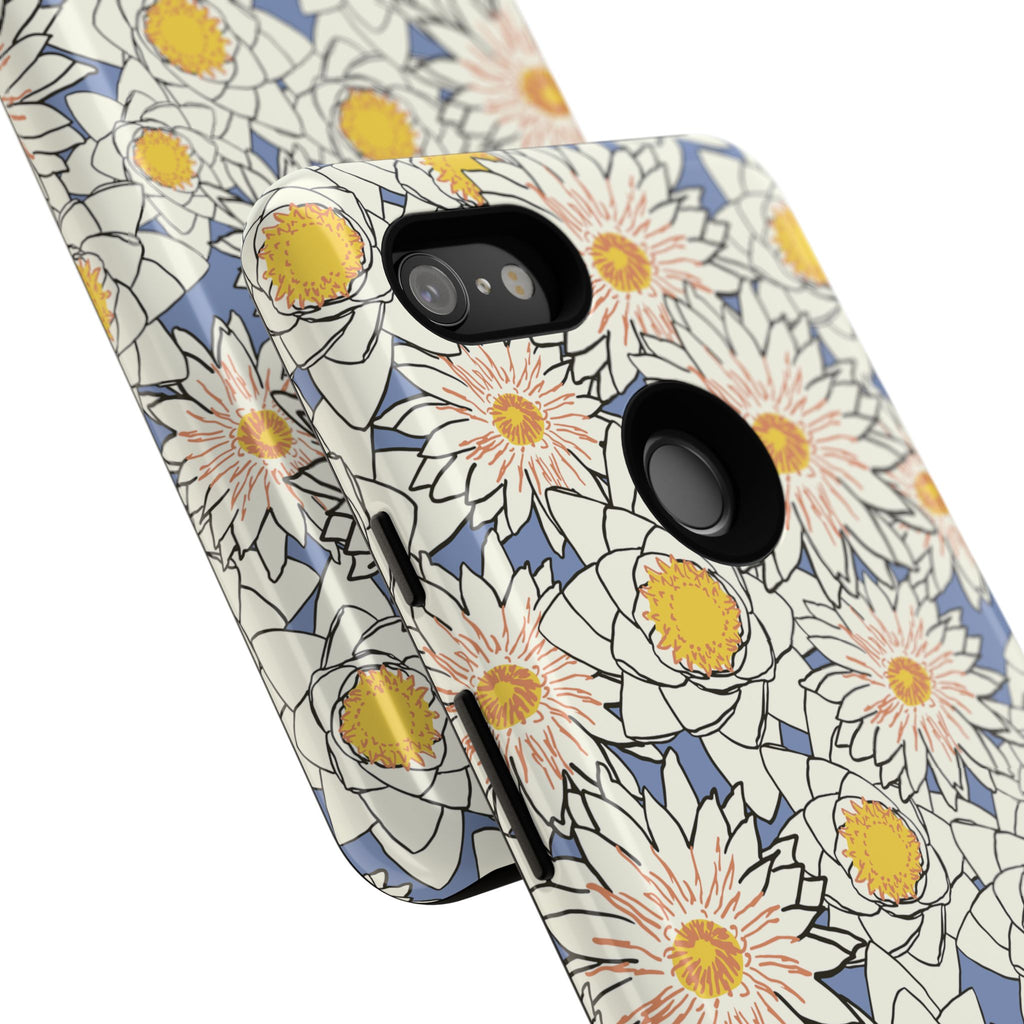Stylish Phone Case, Floral Protective Cover, Gift for Nature Lovers, Trendy Tech Accessory, Customizable Phone Case