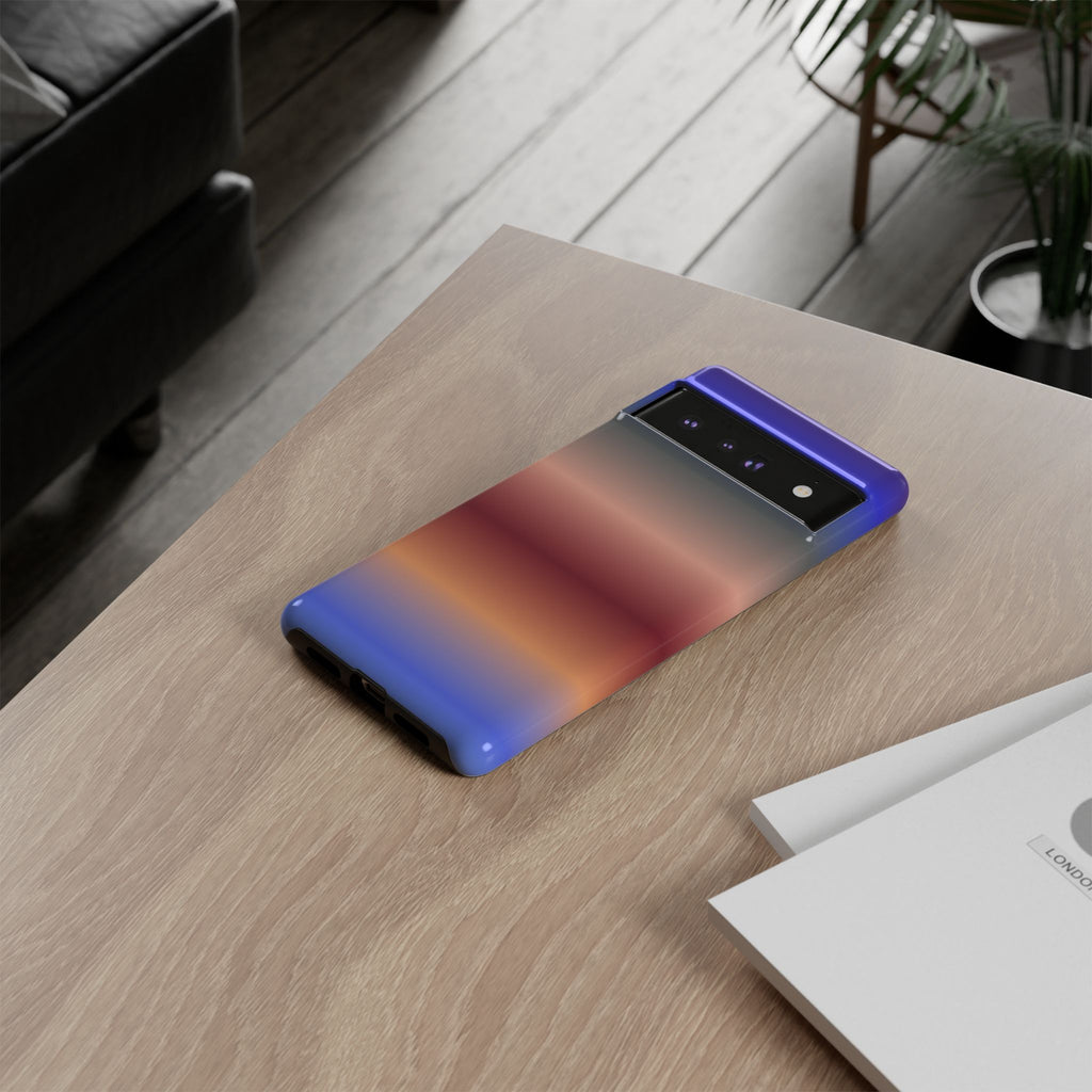 Gradient Phone Case, Tough Cases for iPhone, Stylish Phone Cover, Modern Gradient Design, Durable Protective Case, Gift for Tech Lovers