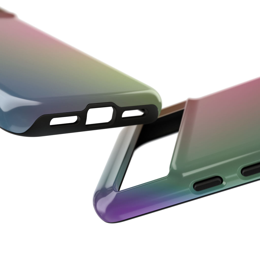 Gradient Phone Case - Protective Cover for iPhone, Stylish Mobile Accessory, Unique Gift for Her, Phone Protection, Trendy Phone Cases