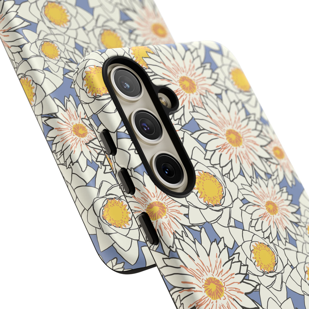 Stylish Phone Case, Floral Protective Cover, Gift for Nature Lovers, Trendy Tech Accessory, Customizable Phone Case