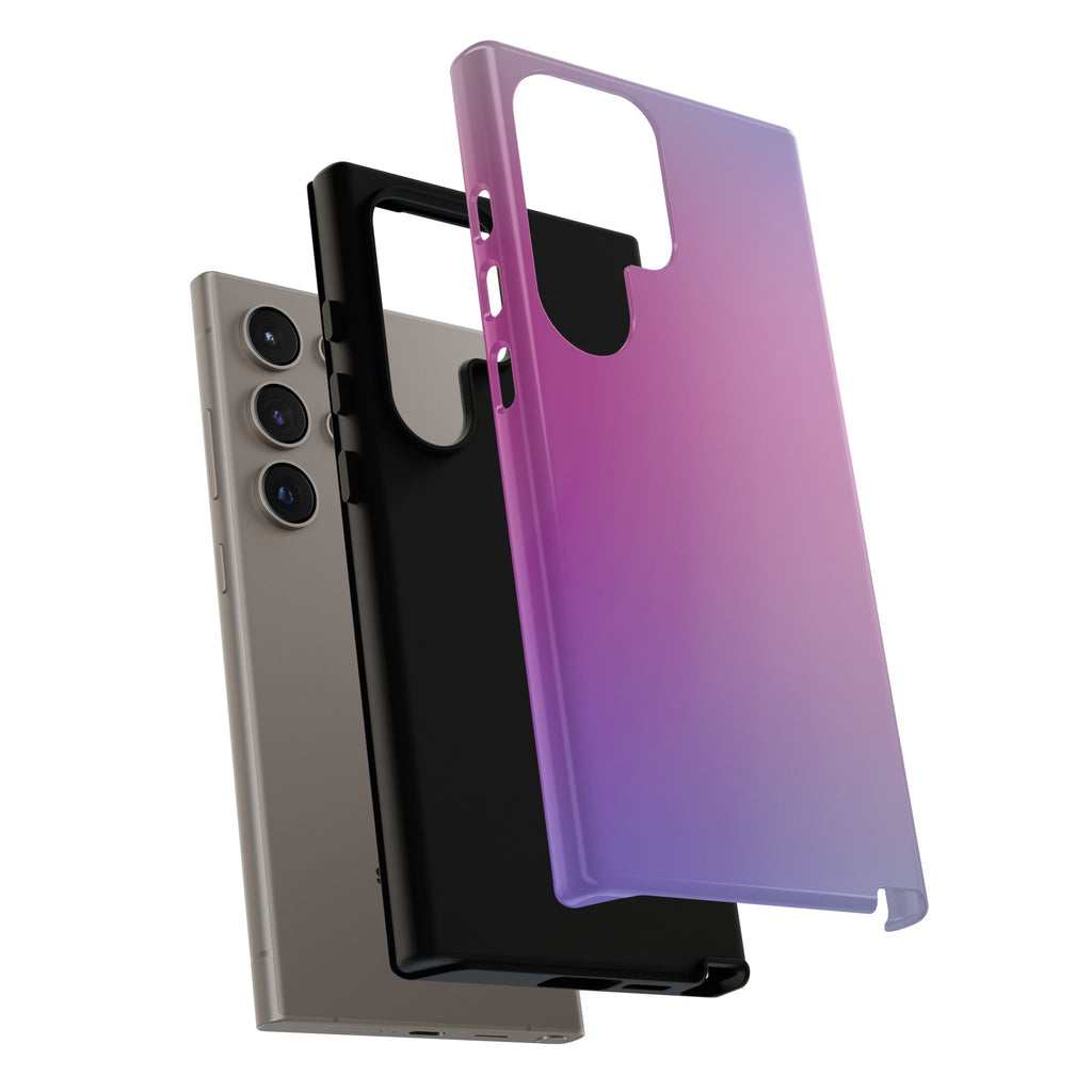 Stylish Phone Case, Tough Phone Cover, Gradient Phone Protector, Customizable Phone Shell, Durable Phone Accessory