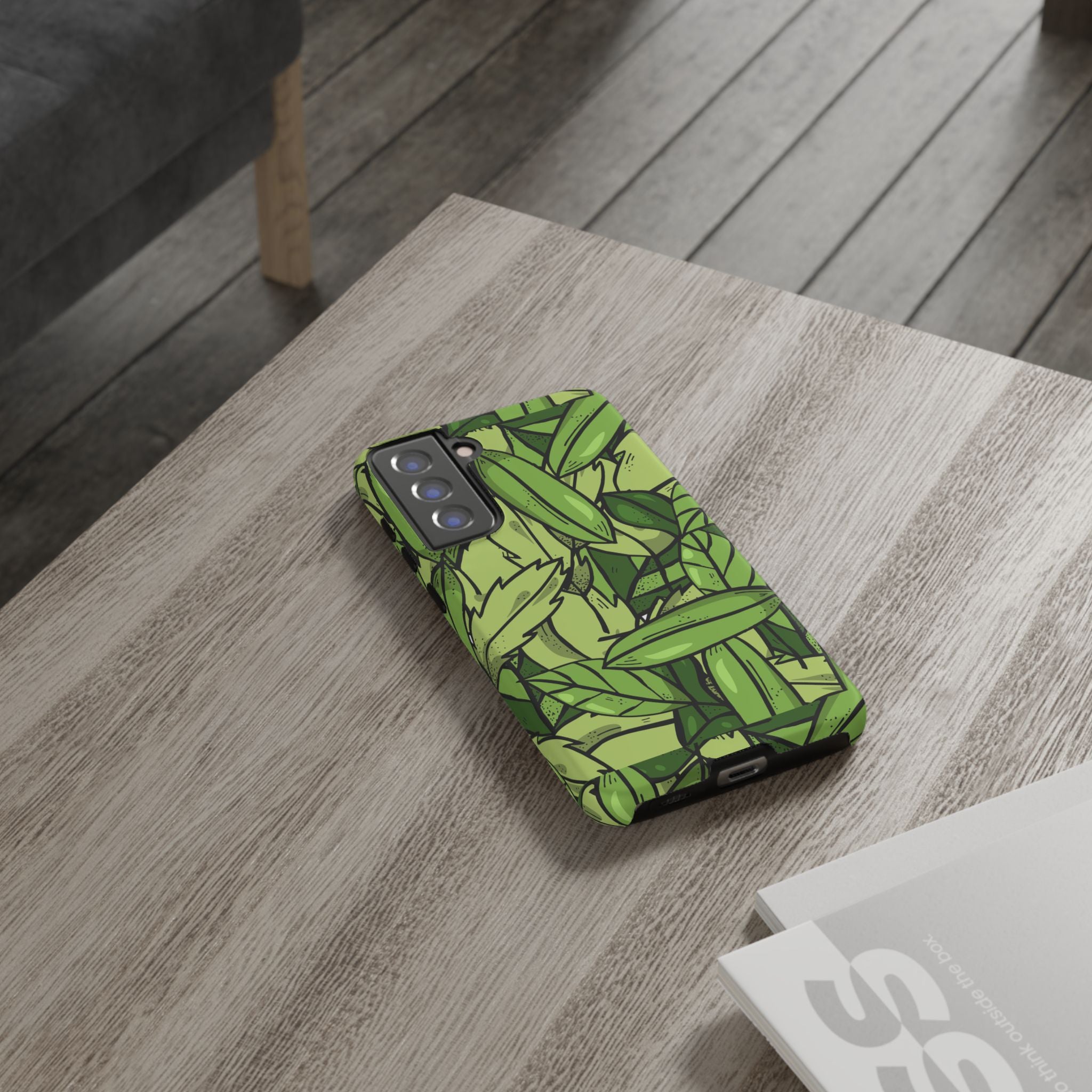 Leafy Green Phone Case - Tough Cases, Eco-Friendly Gadget Cover, Nature-Inspired Accessories, Unique Gift for Nature Lovers, Stylish [...]