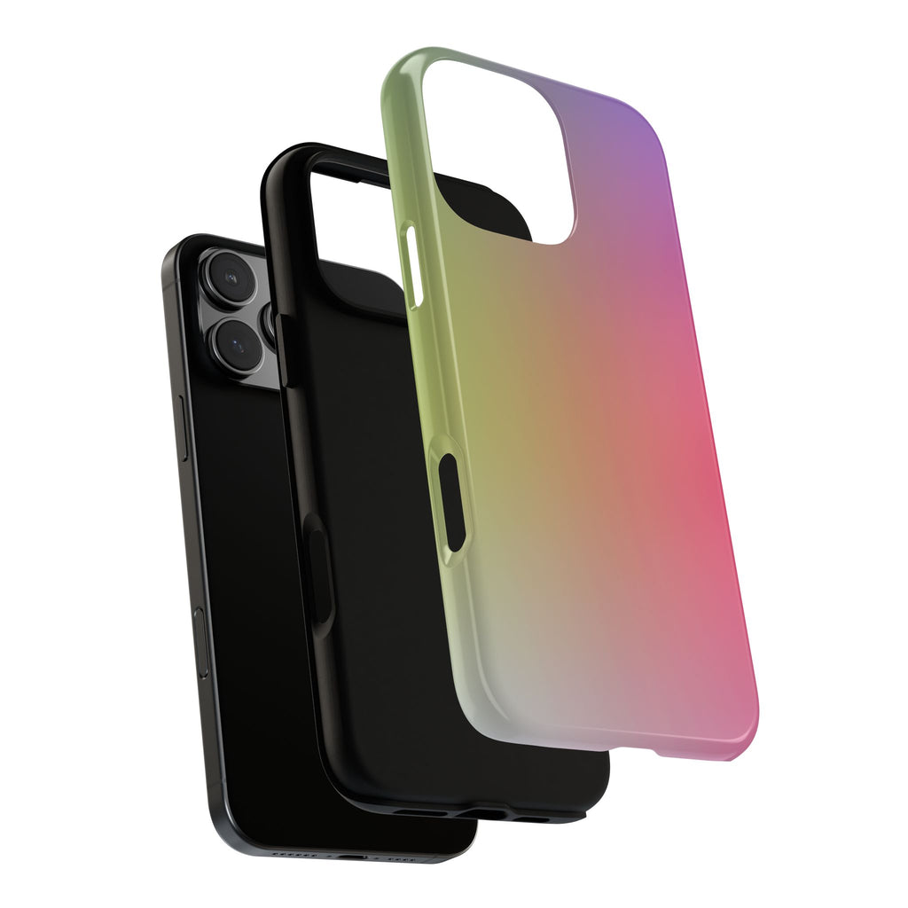 Gradient Phone Case, Tough Cases, Colorful Tech Accessory, Modern Phone Protection, Trendy Gift for Friends, Birthday, Holidays