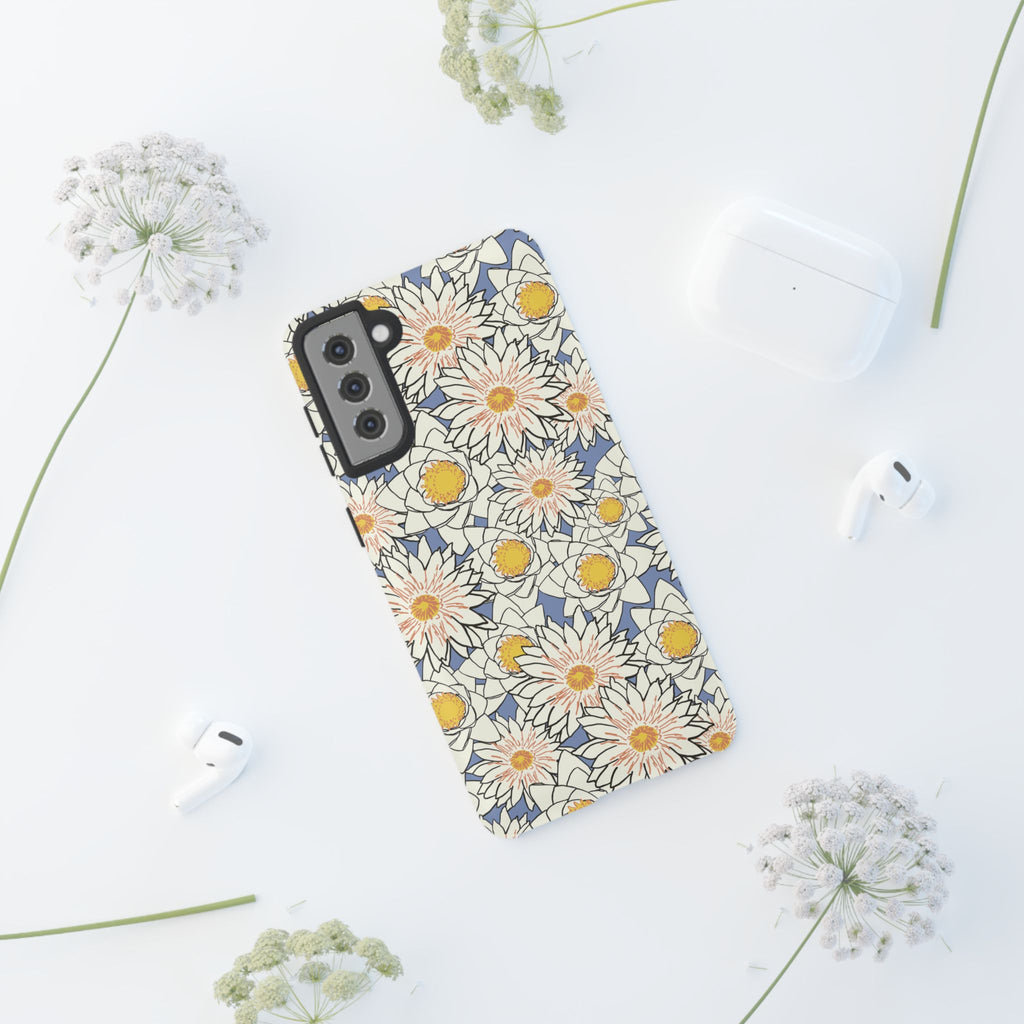Stylish Phone Case, Floral Protective Cover, Gift for Nature Lovers, Trendy Tech Accessory, Customizable Phone Case