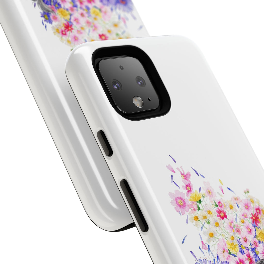 Floral Phone Case | Tough Cases | Cute Floral Design, Gift for Her, Spring Accessory, Mother's Day Gift, Stylish Protection