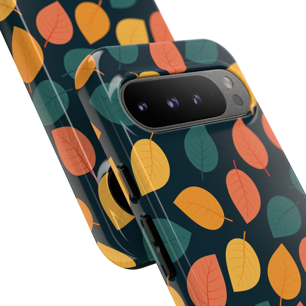 Autumn Leaves Phone Case - Protective Cell Phone Cover, Fall Aesthetic, Nature Lover Gift, Seasonal Accessories, Eco-Friendly Case
