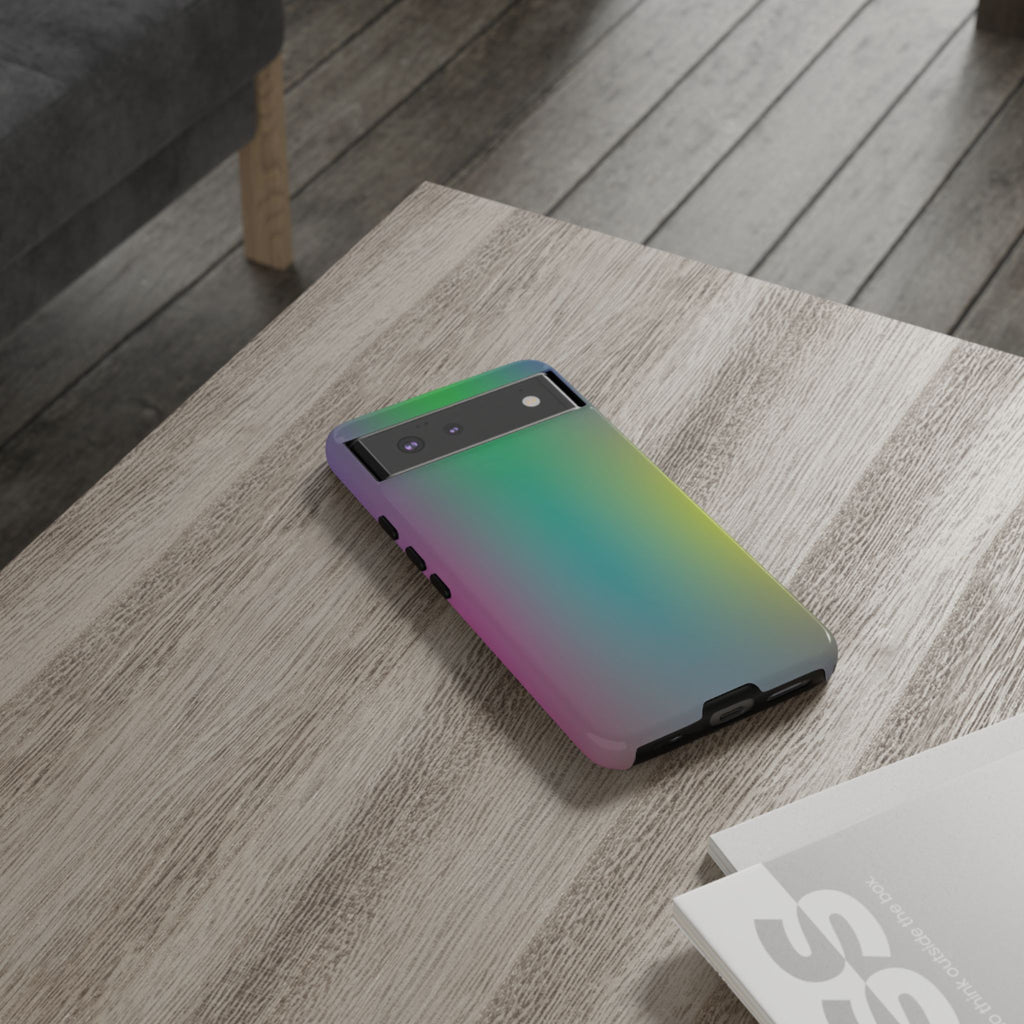 Gradient Phone Case, Tough Cases, Stylish Phone Protector, Unique Phone Cover, Gift for Tech Lovers, Colorful Phone Accessory