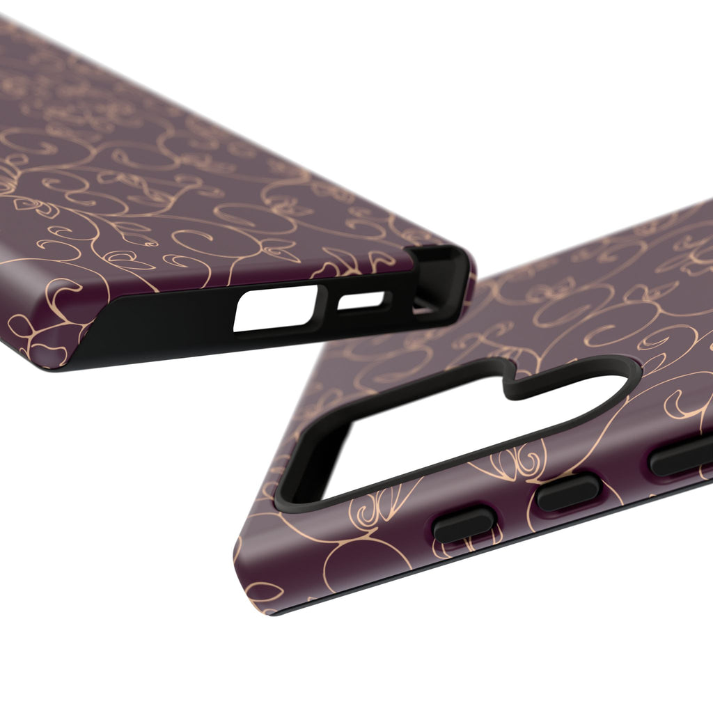 Elegant Floral Phone Case | Durable Mobile Cover, Gift for Her, Floral Design, Stylish Accessory, Phone Protection