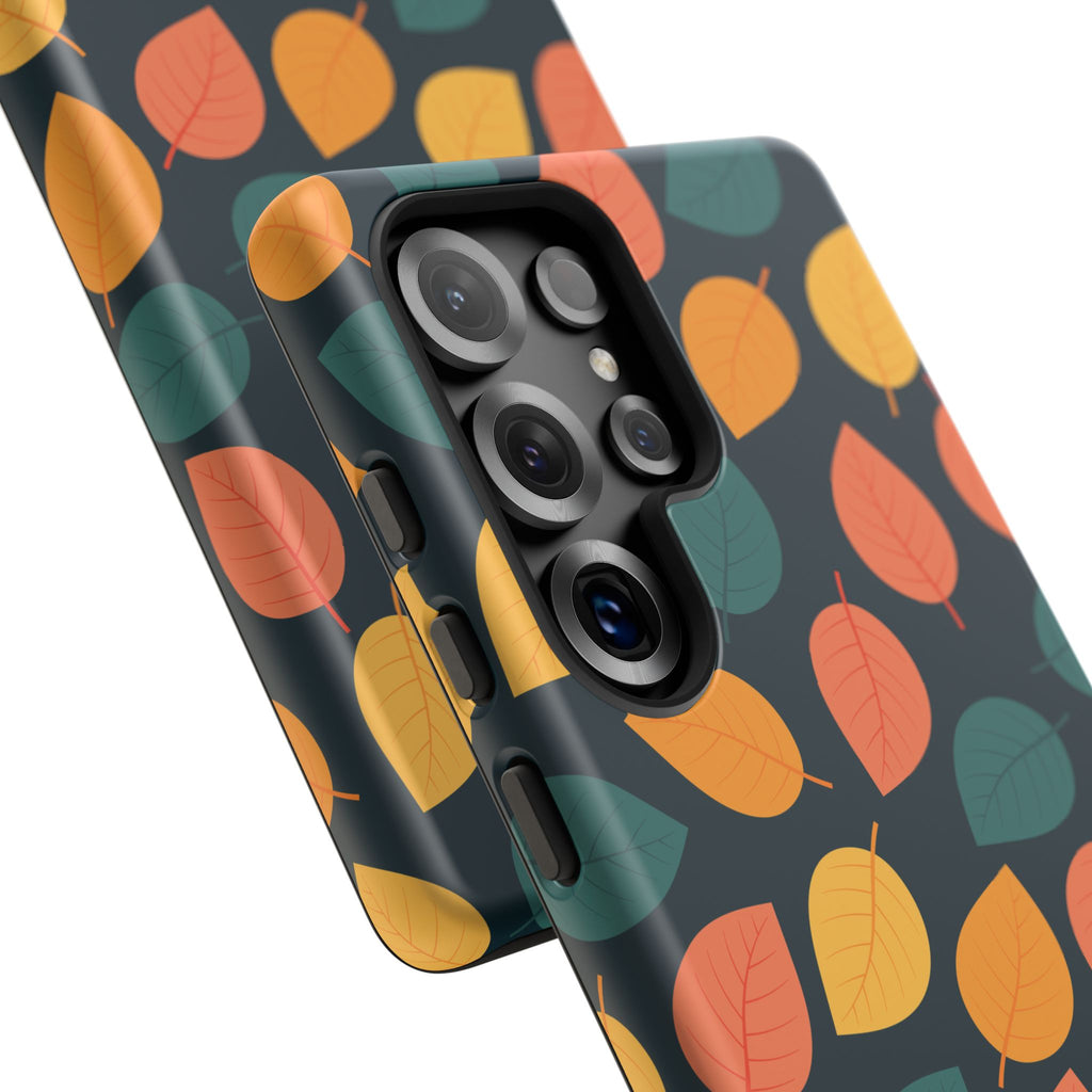 Autumn Leaves Phone Case - Protective Cell Phone Cover, Fall Aesthetic, Nature Lover Gift, Seasonal Accessories, Eco-Friendly Case