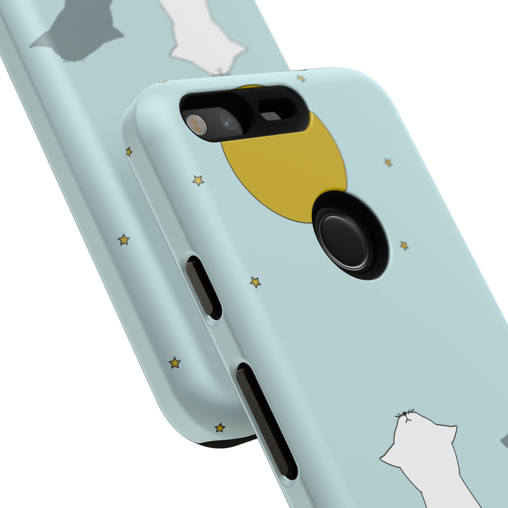 Cute Cat Phone Case, Tough Phone Cover, Pet Lover Gift, Unique Case, Animal Decor, Birthday Gift