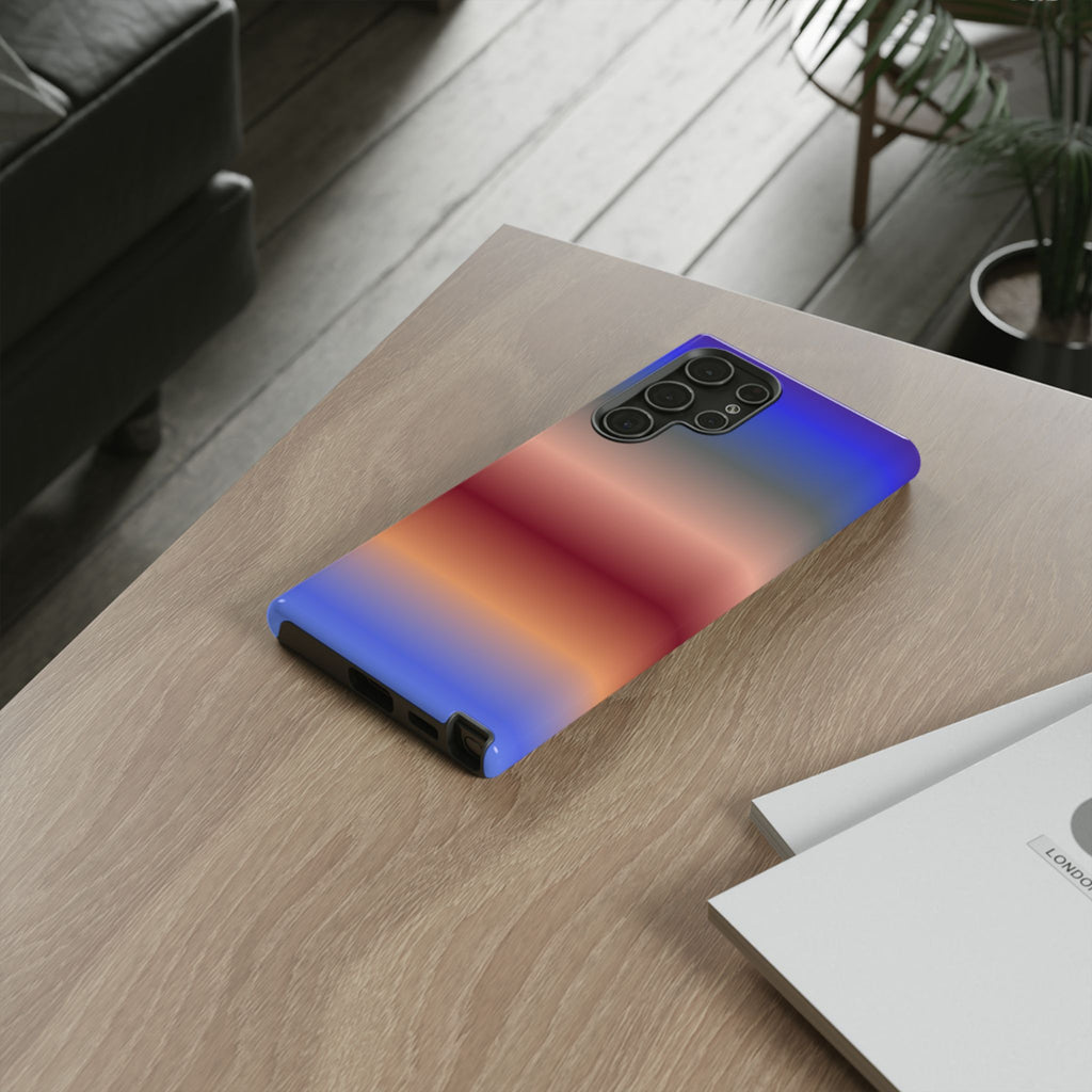 Gradient Phone Case, Tough Cases for iPhone, Stylish Phone Cover, Modern Gradient Design, Durable Protective Case, Gift for Tech Lovers