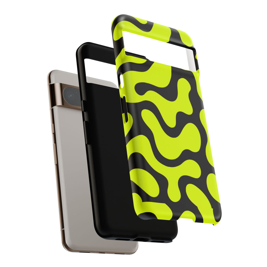 Bold Pattern Phone Case, Stylish Protective Cover, Unique Gift for Tech Lovers, Trendy Mobile Accessory, Rejuvenate Your Style