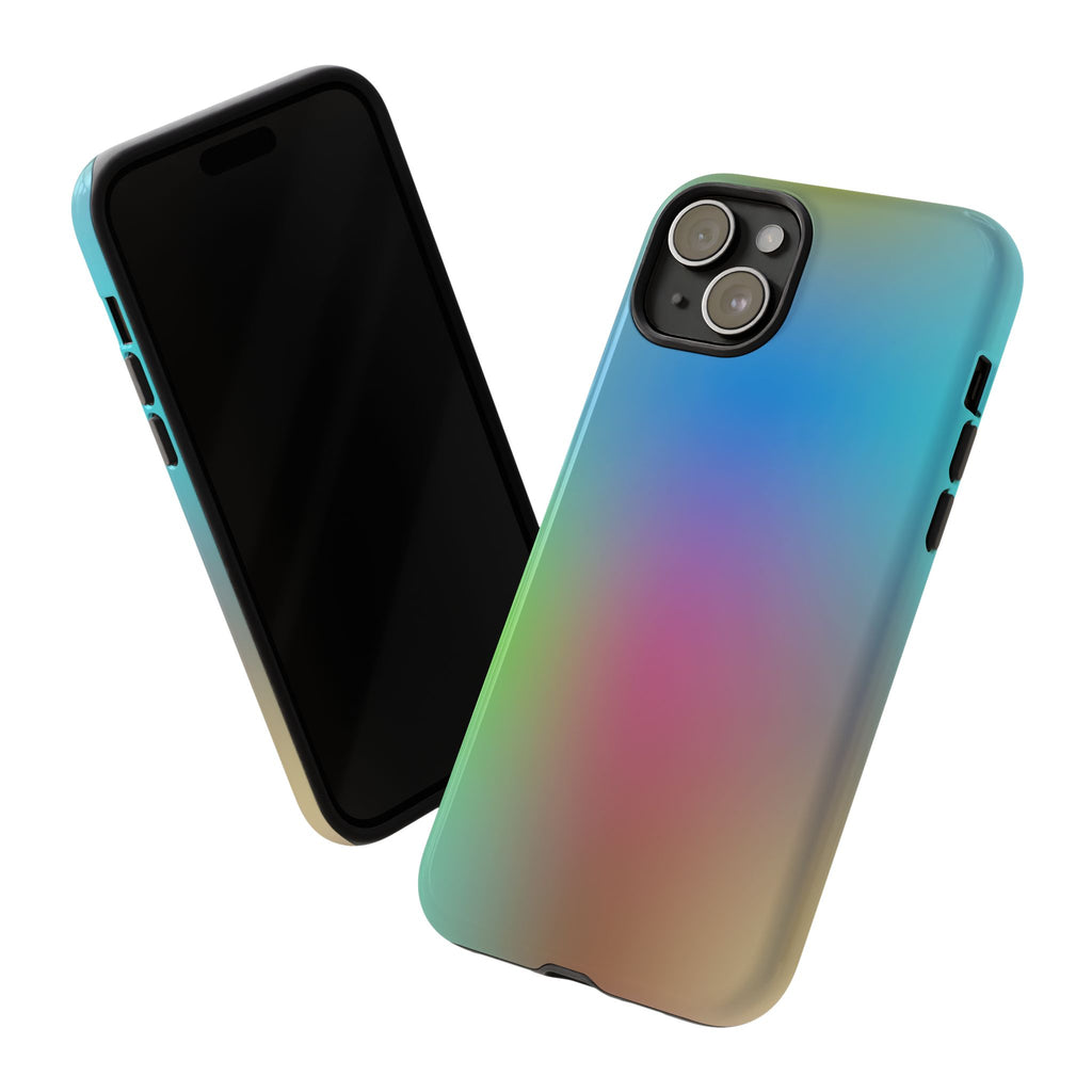 Colorful Mobile Phone Case, Unique Phone Cover, Stylish Phone Protector, Gift for Tech Lovers, Trendy Accessory