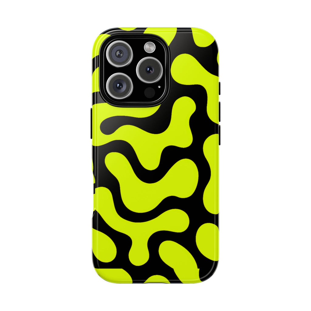 Bold Pattern Phone Case, Stylish Protective Cover, Unique Gift for Tech Lovers, Trendy Mobile Accessory, Rejuvenate Your Style