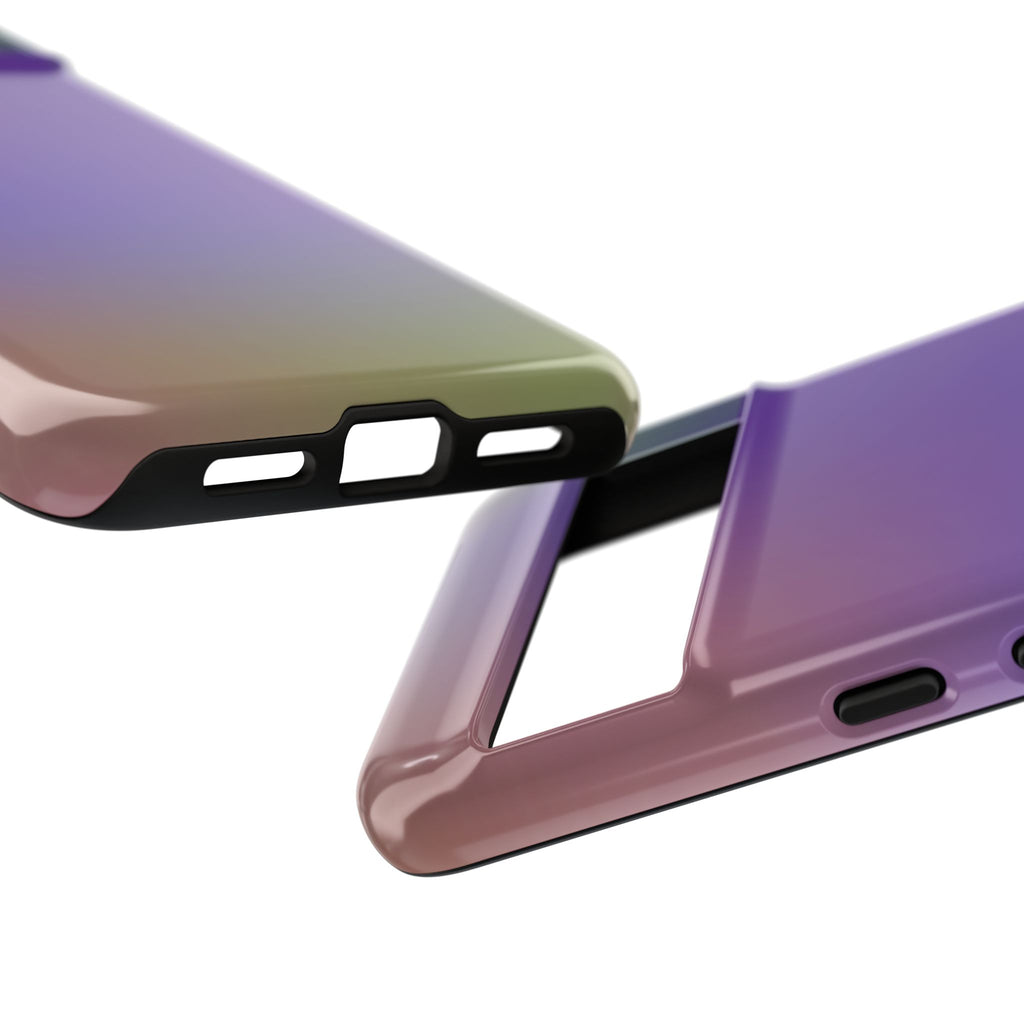 Colorful Phone Case, Tough Phone Cover, Gradient Design Case, Stylish Mobile Accessories, Unique Gift for Her