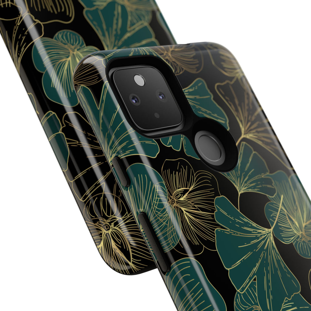 Floral Phone Case - Tough Cases, Protective Cover, Stylish Accessory, Gift for Her, Nature-Inspired Design