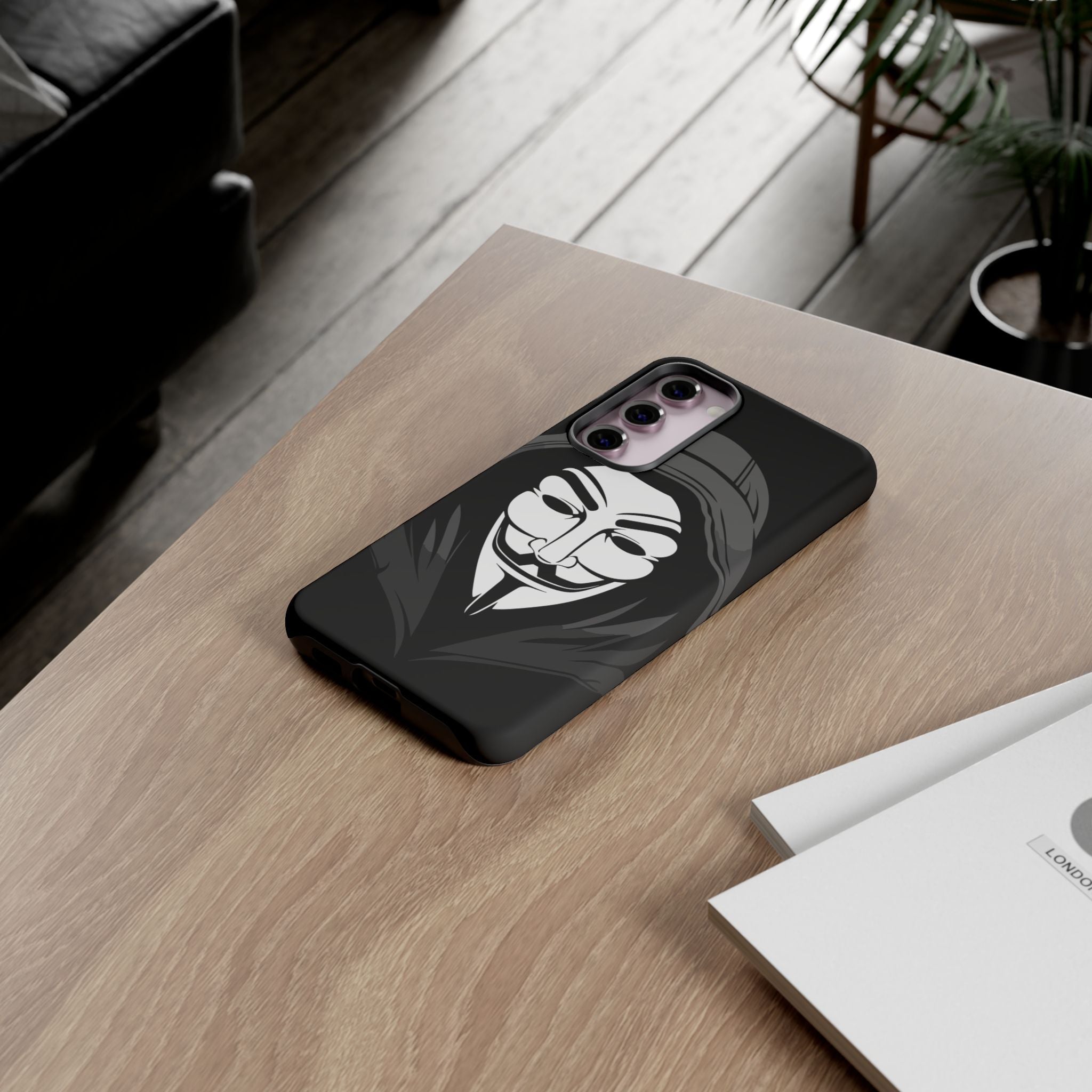 Rebellious Phone Case with Guy Fawkes Design | Tough Cases, Unique Phone Cover, Gift for Tech Lovers, Aesthetic Phone Accessory, [...]