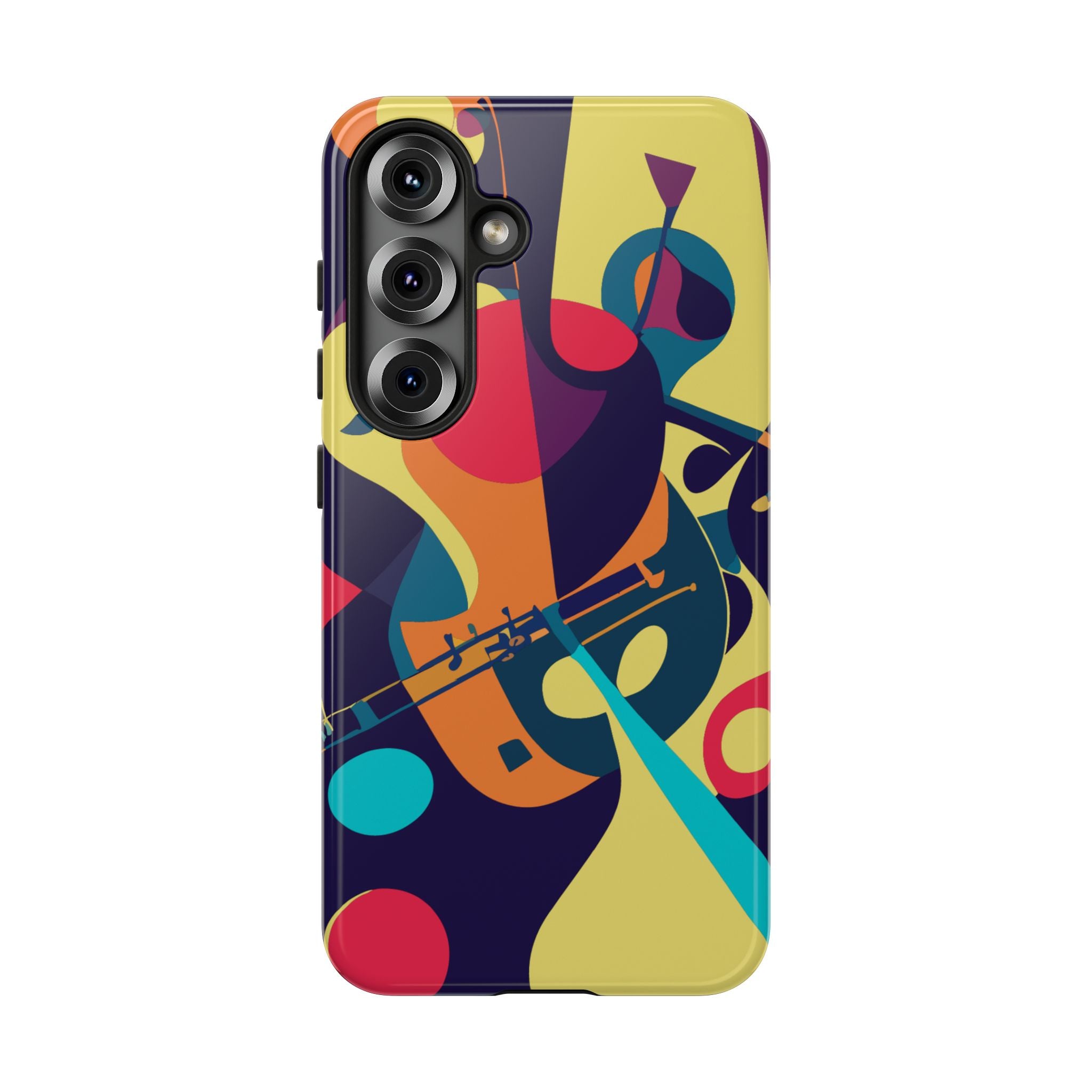 Vibrant Guitar Phone Case - Tough Cases for Music Lovers, Colorful Phone Cover, Gifts for Musicians, Artistic Mobile Accessories, [...]