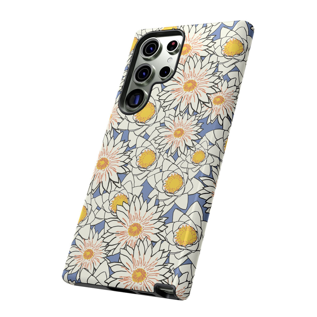 Stylish Phone Case, Floral Protective Cover, Gift for Nature Lovers, Trendy Tech Accessory, Customizable Phone Case