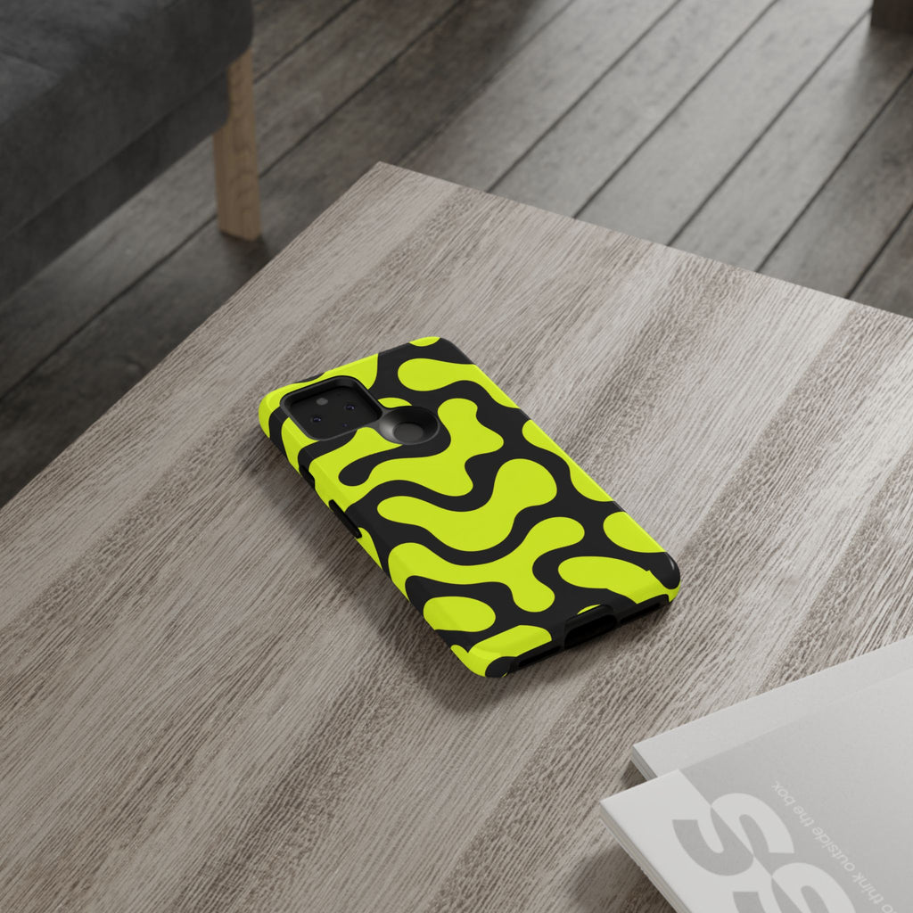 Bold Pattern Phone Case, Stylish Protective Cover, Unique Gift for Tech Lovers, Trendy Mobile Accessory, Rejuvenate Your Style